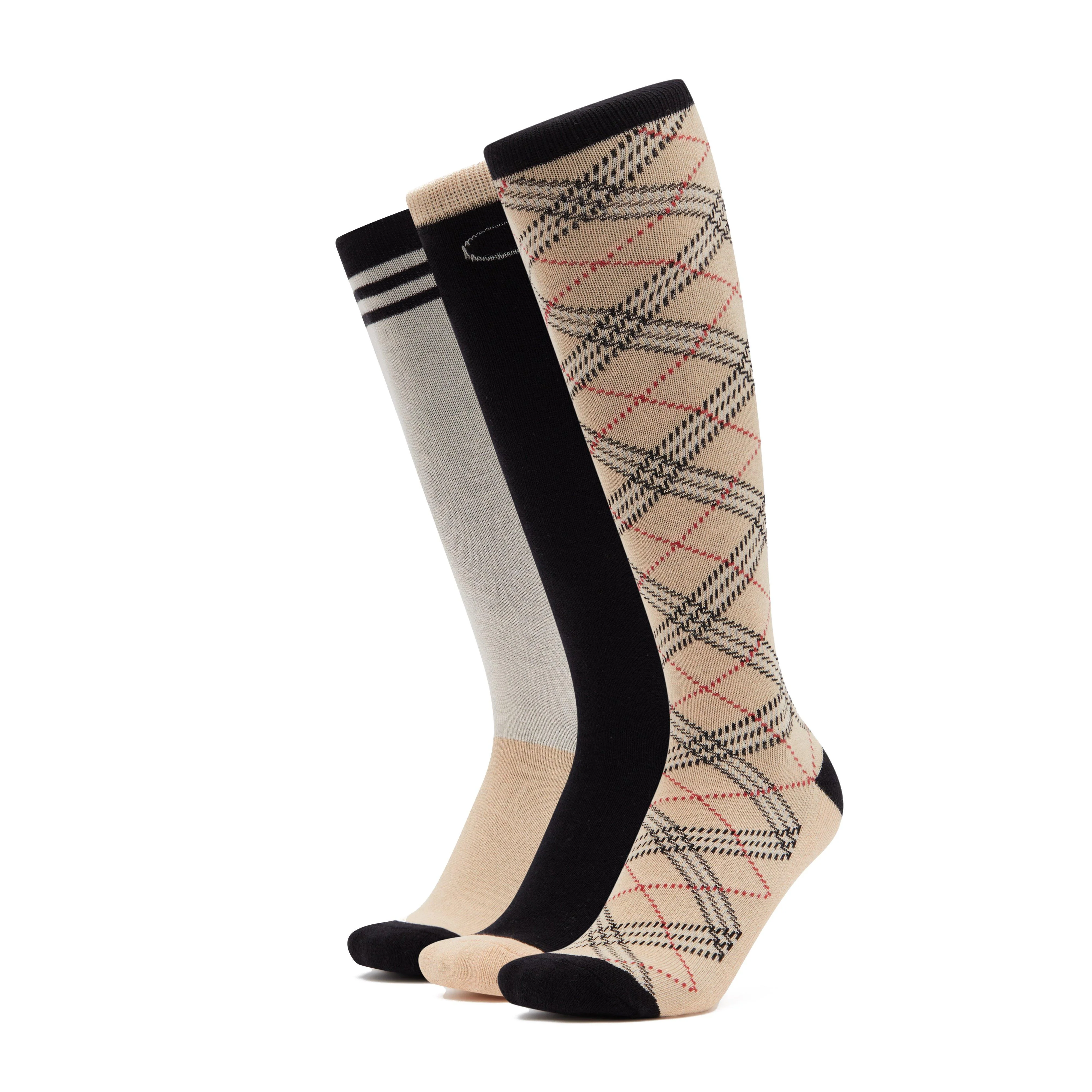 3 Pack Socks Classic London Check - Image 6
