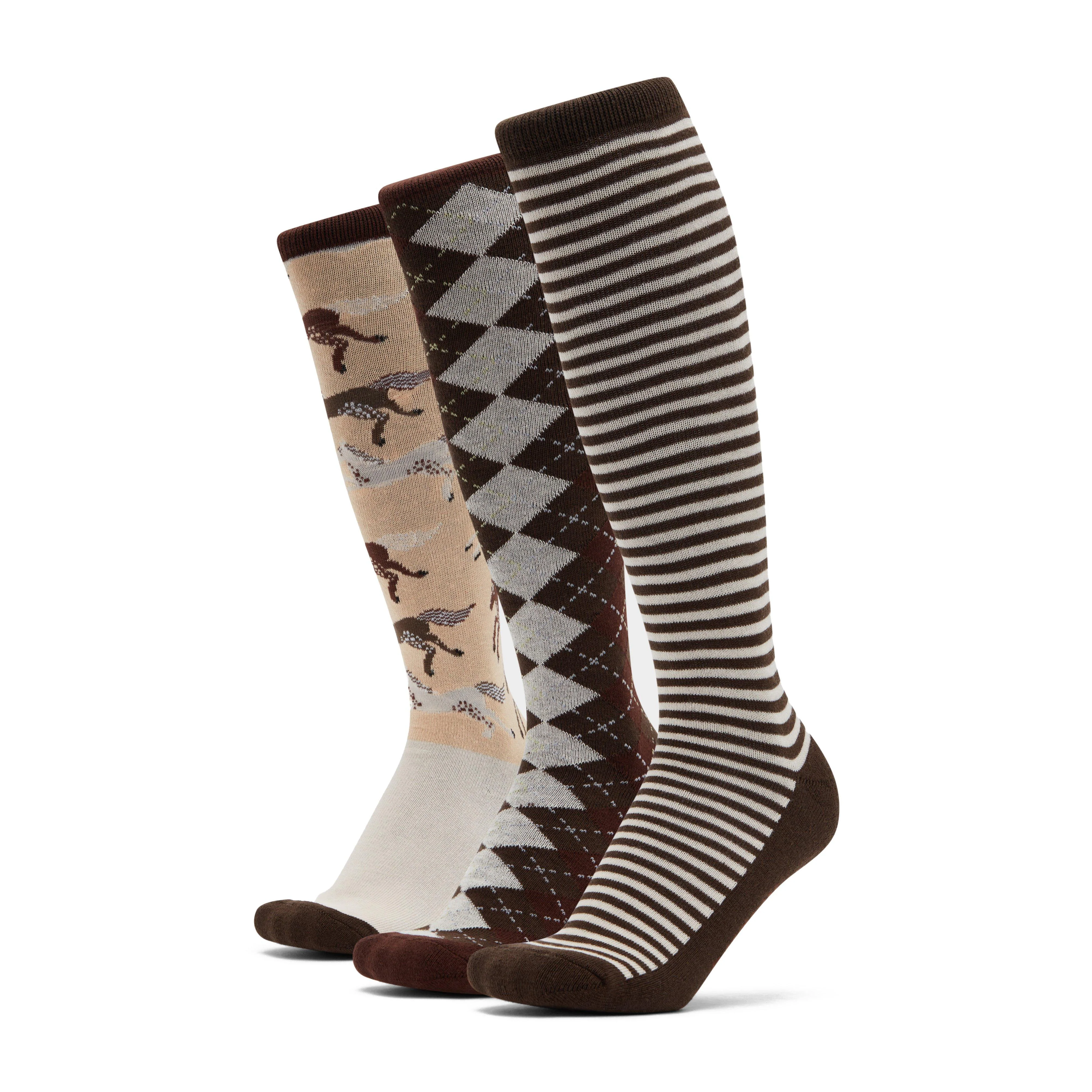 3 Pack Socks Olive Neutrals - Image 6