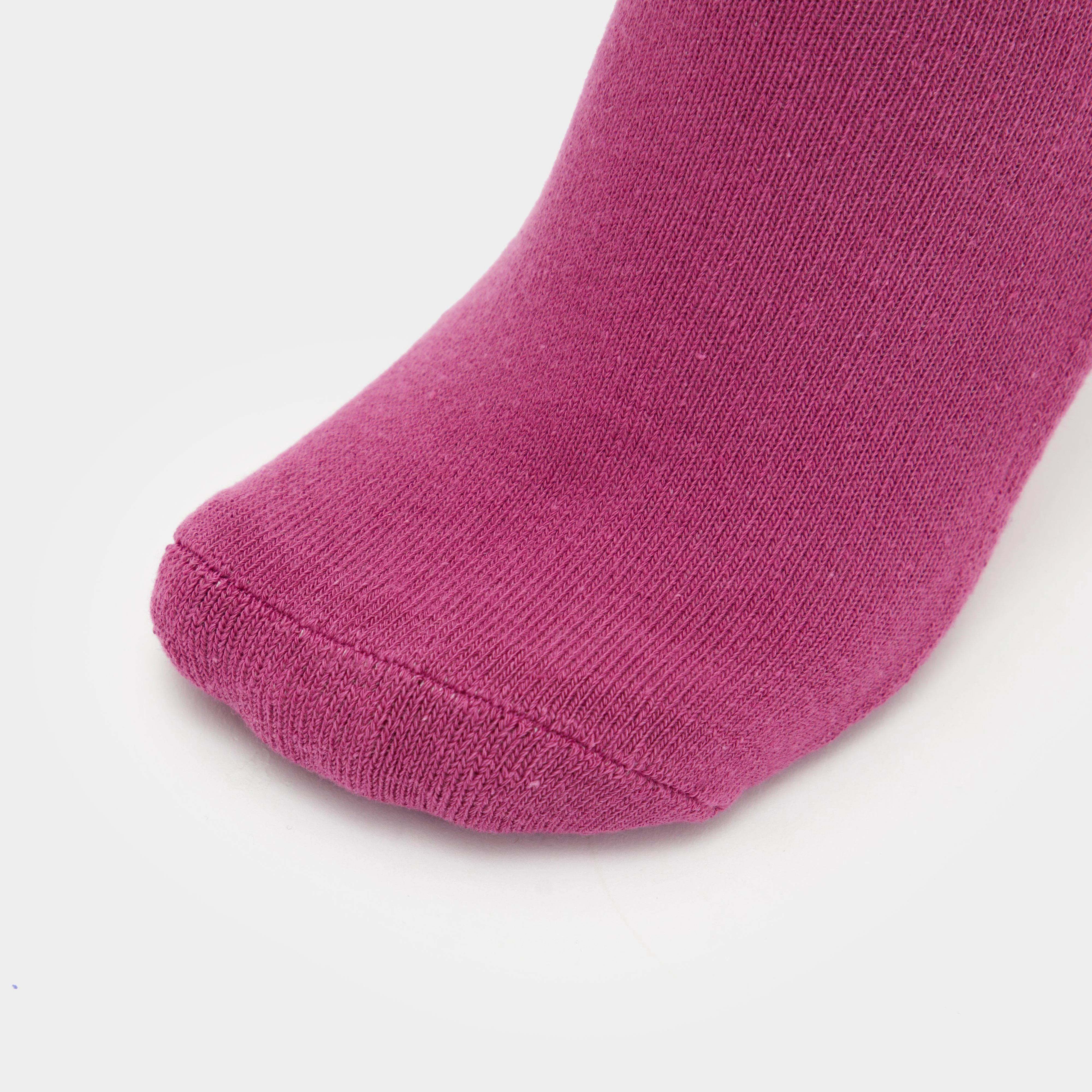 3 Pack Socks Red Violet Sunset - Image 4