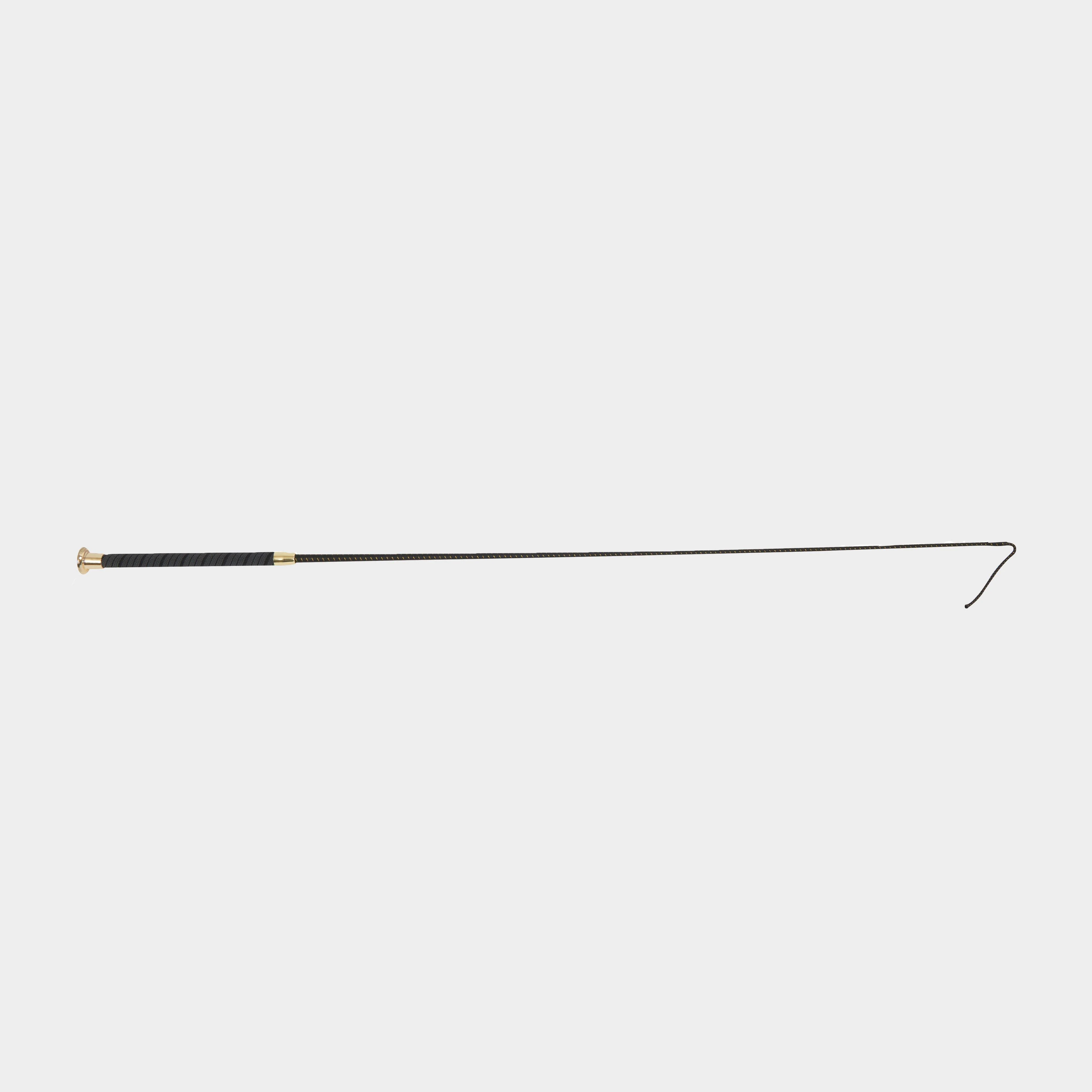 Dressage Whip With Glitter Handle Black/Gold