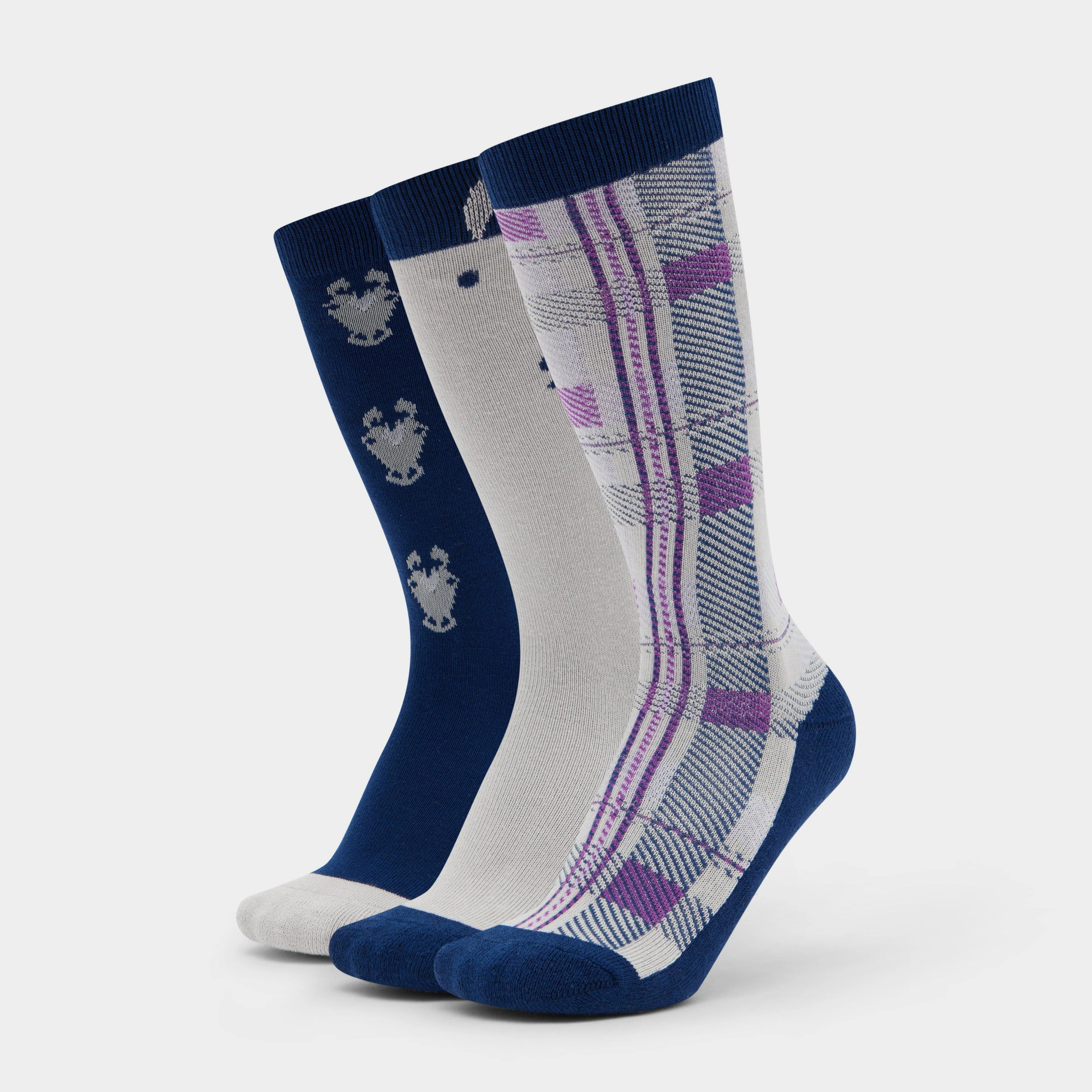 Kids 3 Pack Socks Peekaboo Pony