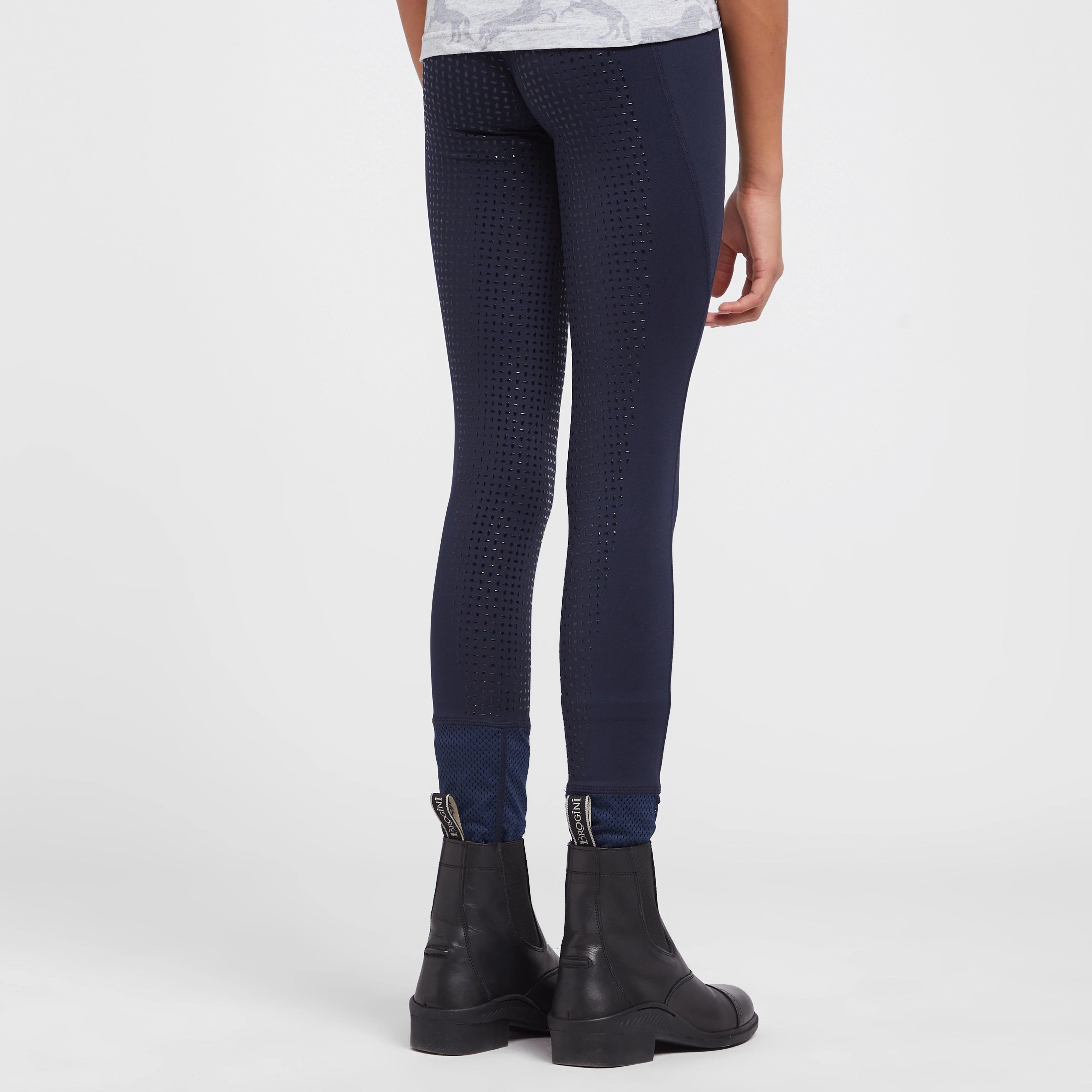 Kids Cool-It Everyday Riding Tights Navy - Image 2