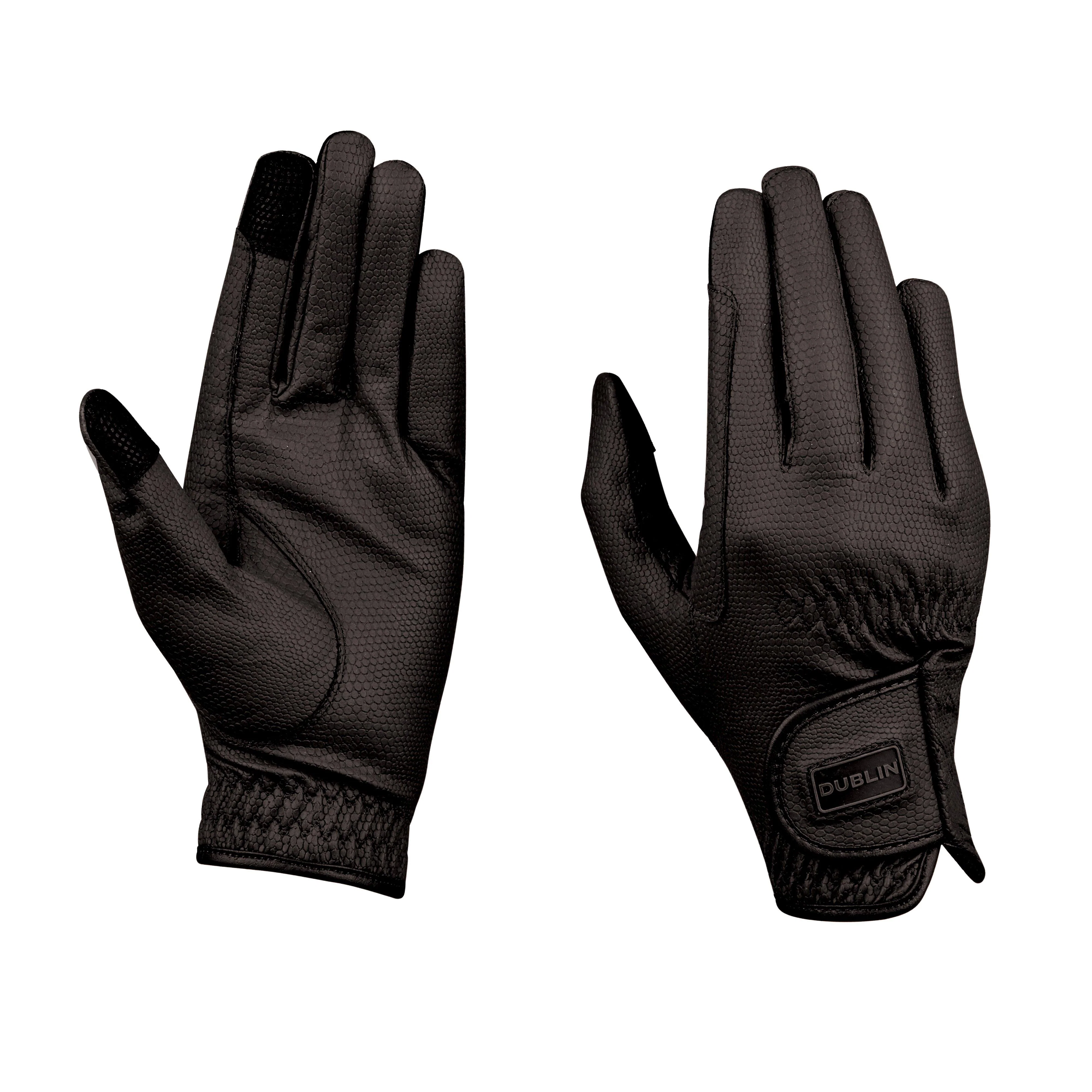 Kids' Everyday Riding Gloves Black - Image 2