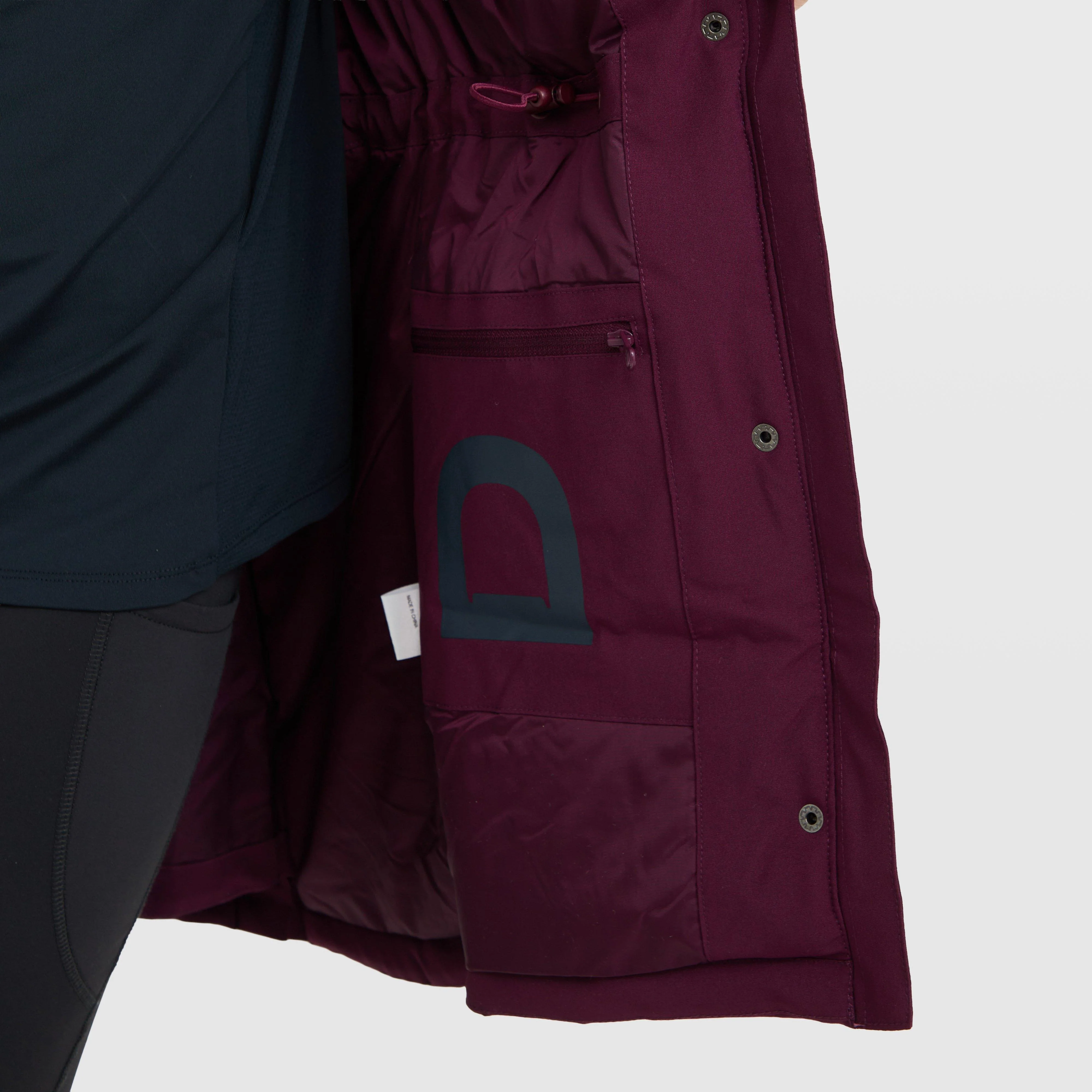 Kids’ Everyday Waterproof Jacket Purple - Image 11