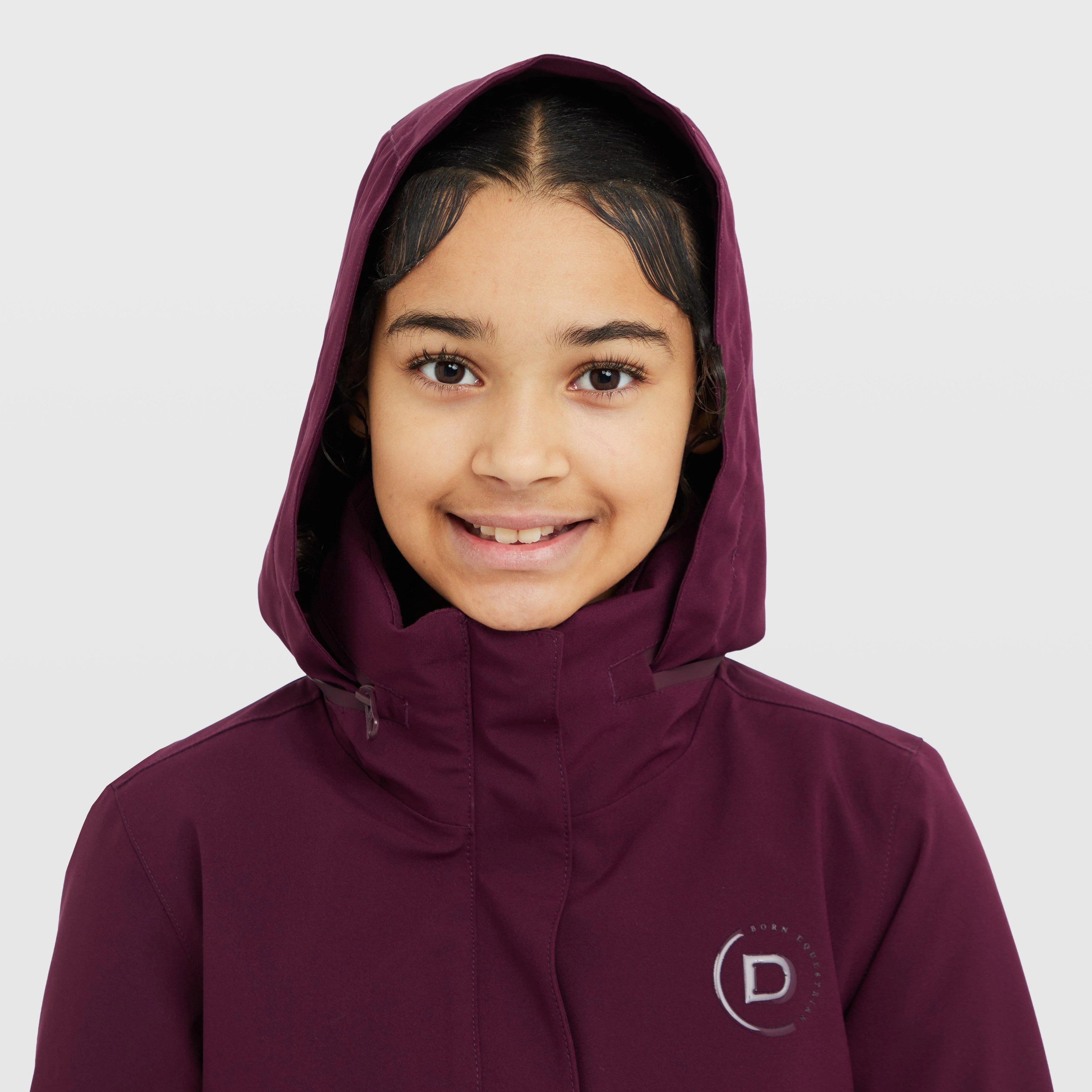 Kids’ Everyday Waterproof Jacket Purple - Image 4