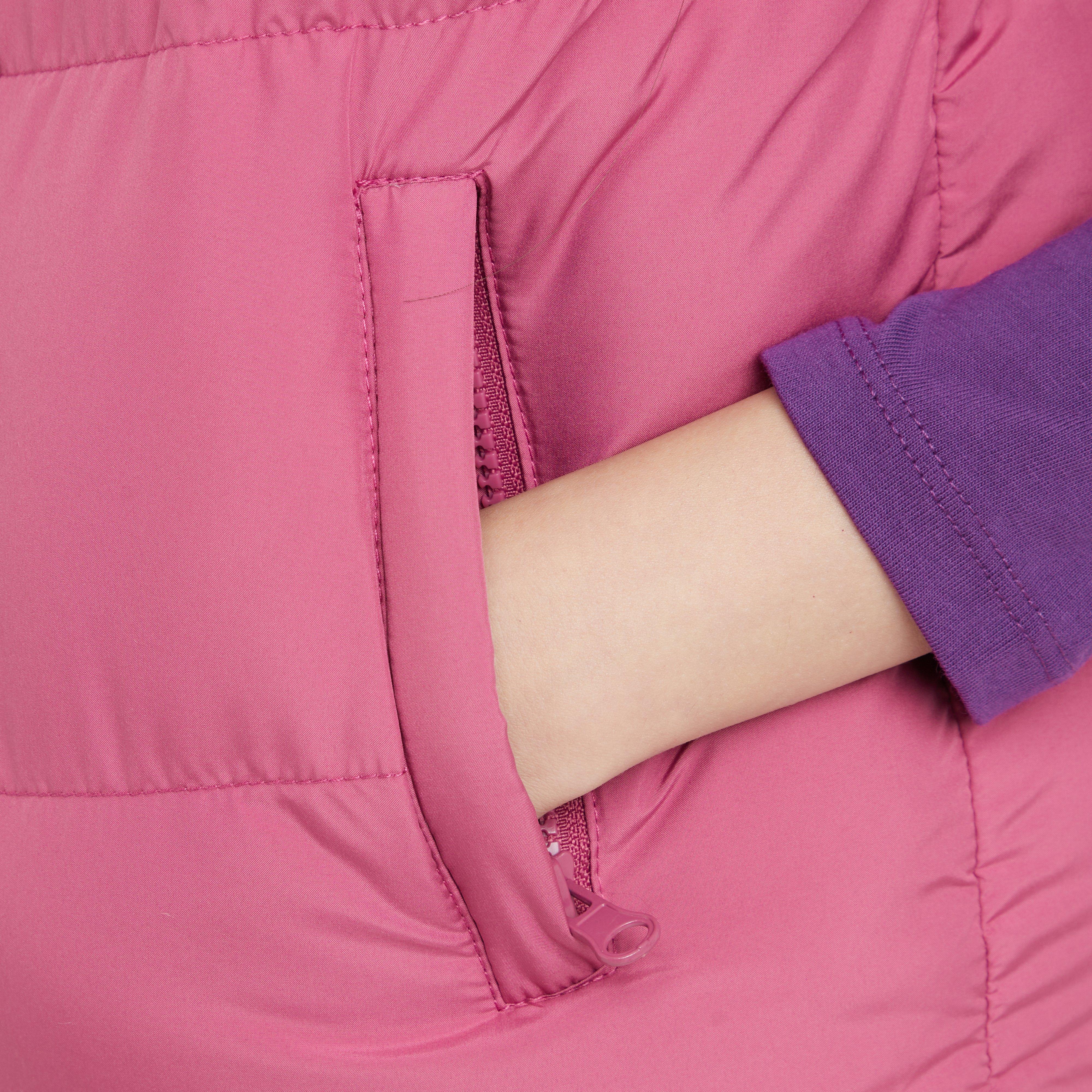 Kids Patrice Everyday Puffer Vest Red Violet - Image 5