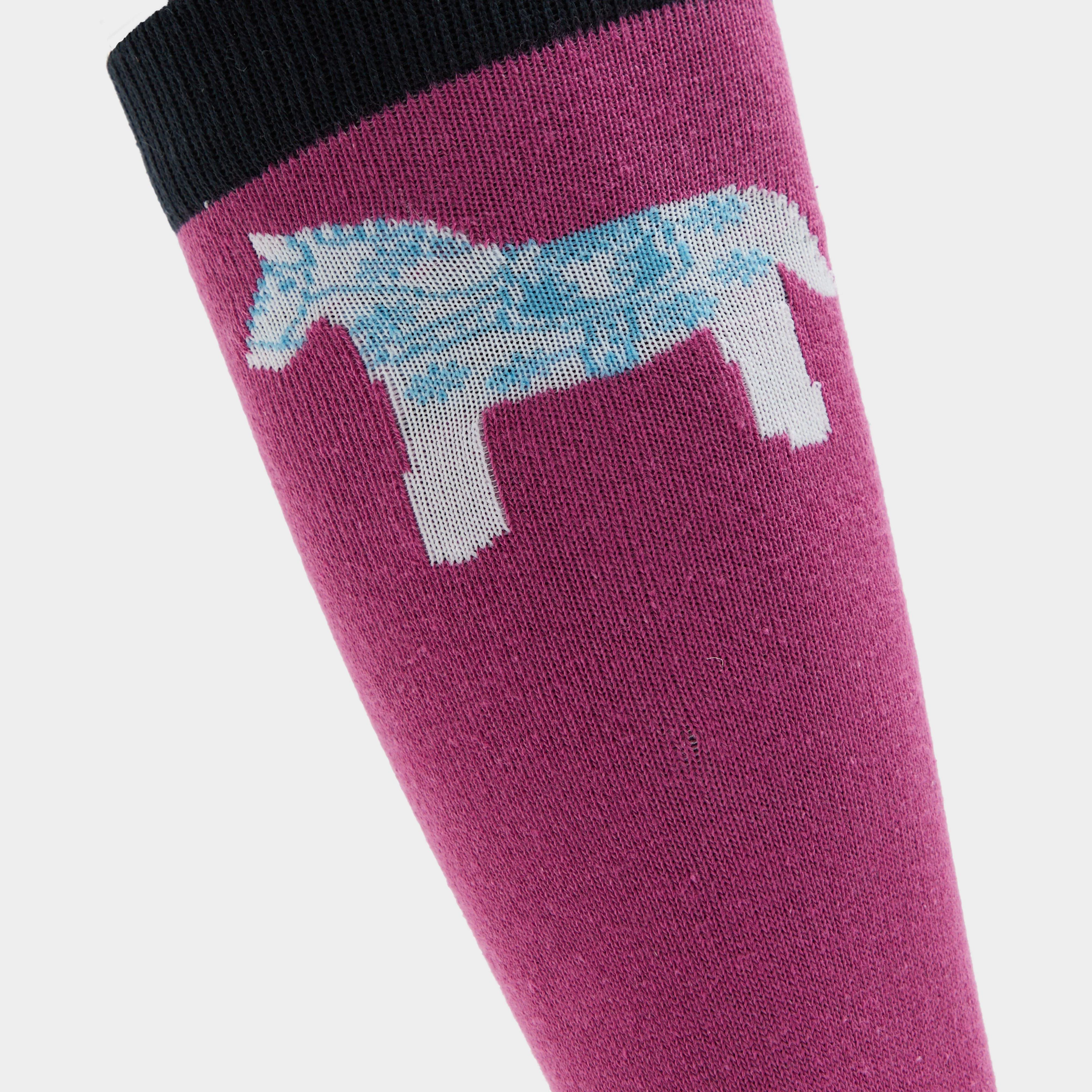 Kids Single Pack Socks White Pony - Image 5