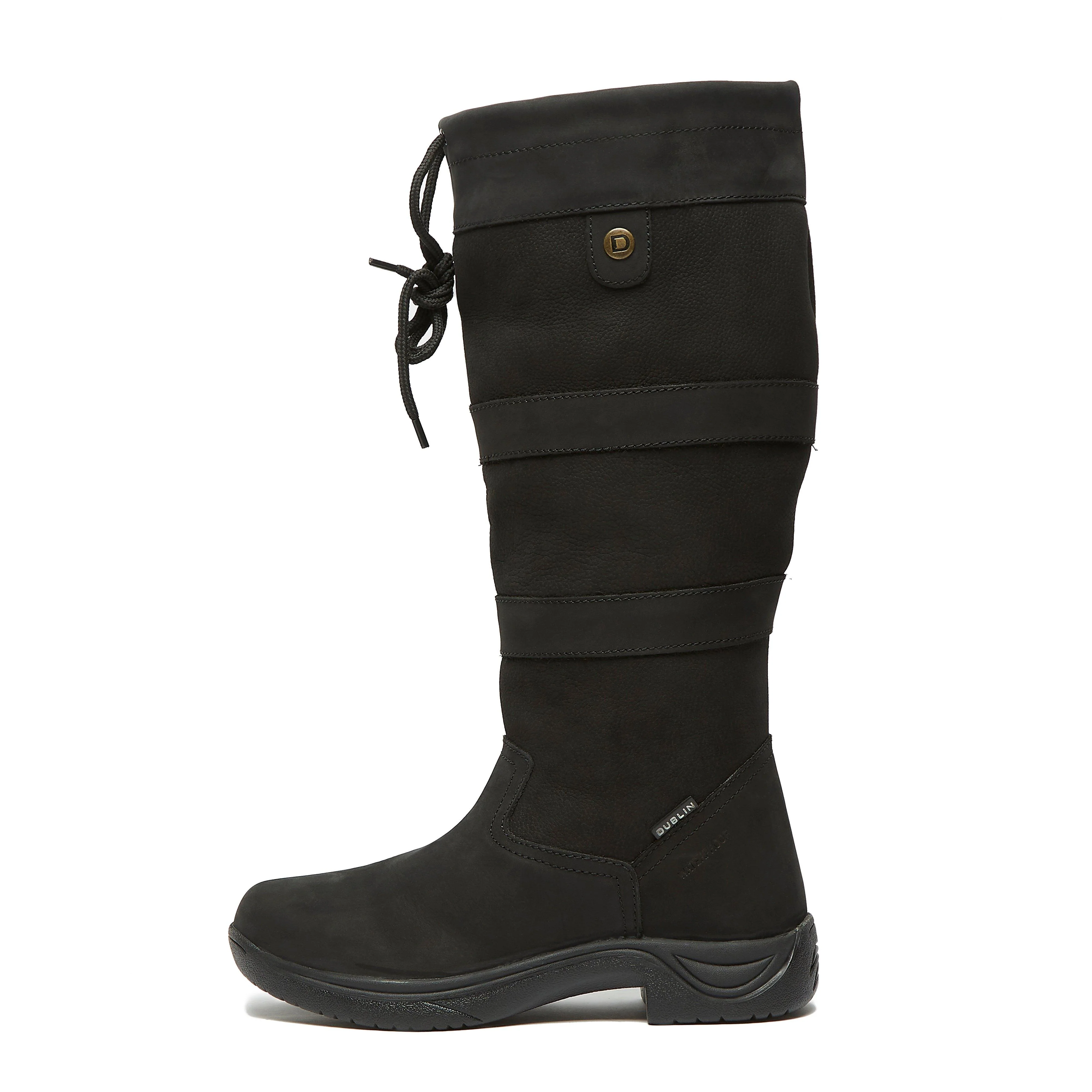 Mens River Boots III Black - Image 7