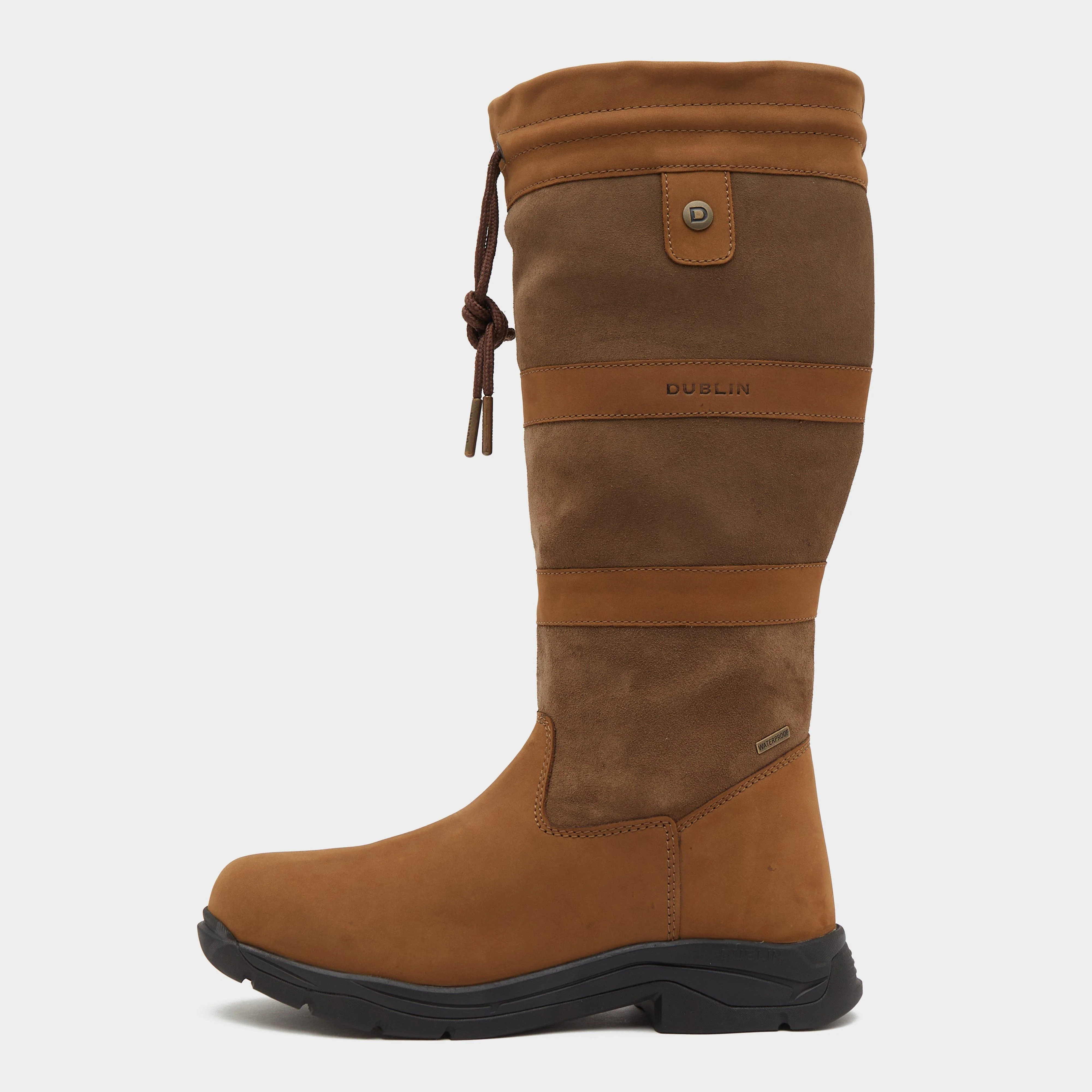 Mens River Boots IV Dark Brown