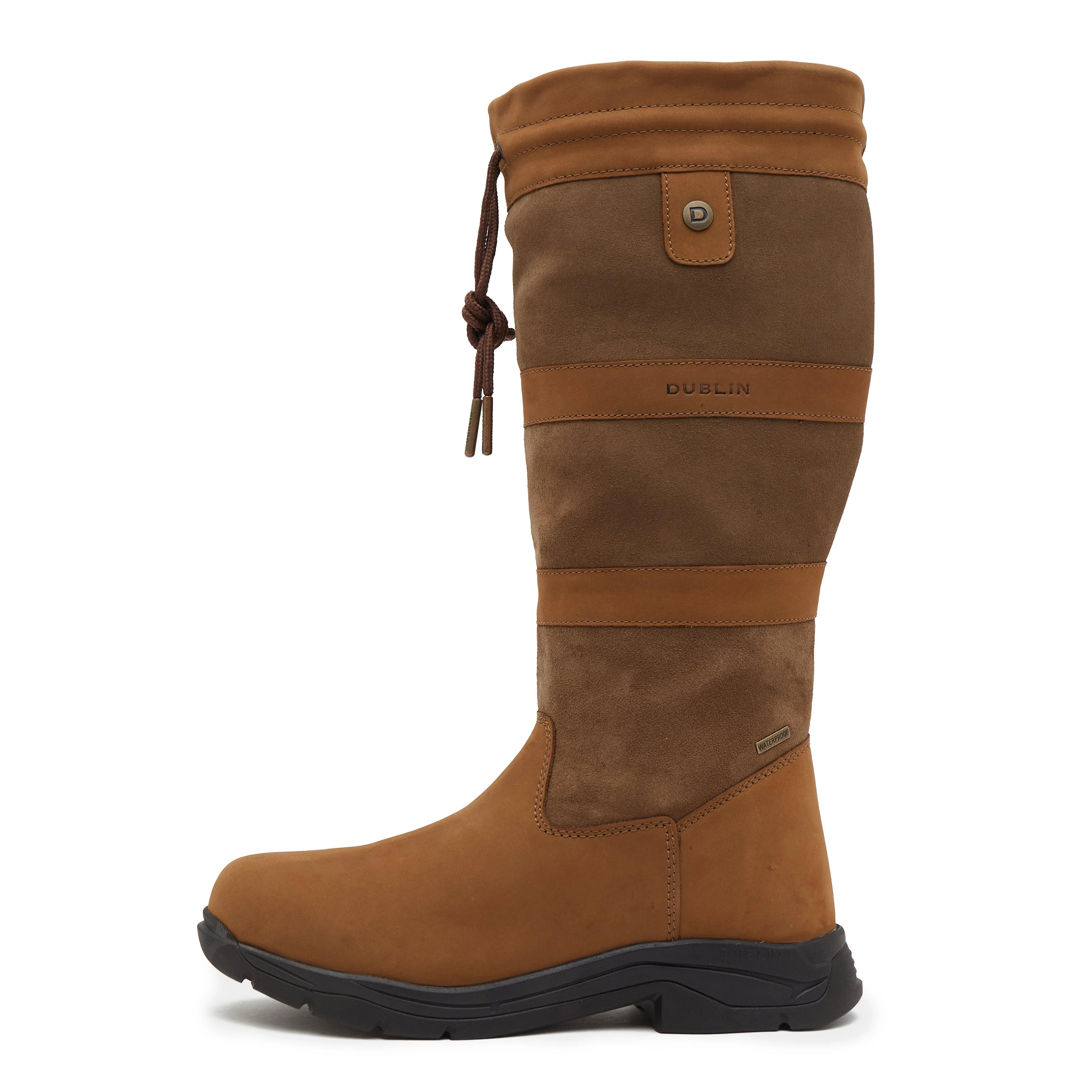 Mens River Boots IV Dark Brown - Image 7
