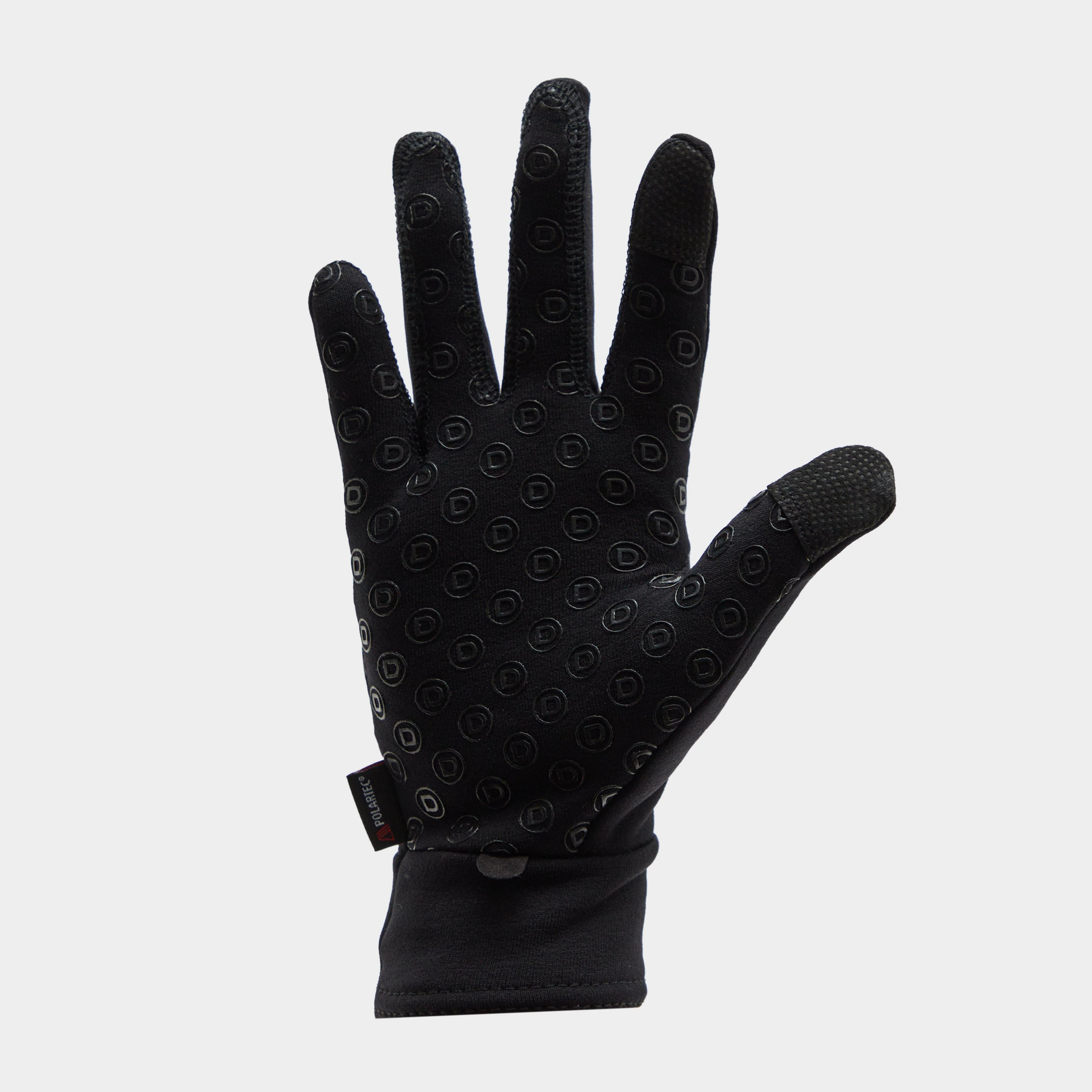 Polartec Fleece Riding Gloves Black - Image 2