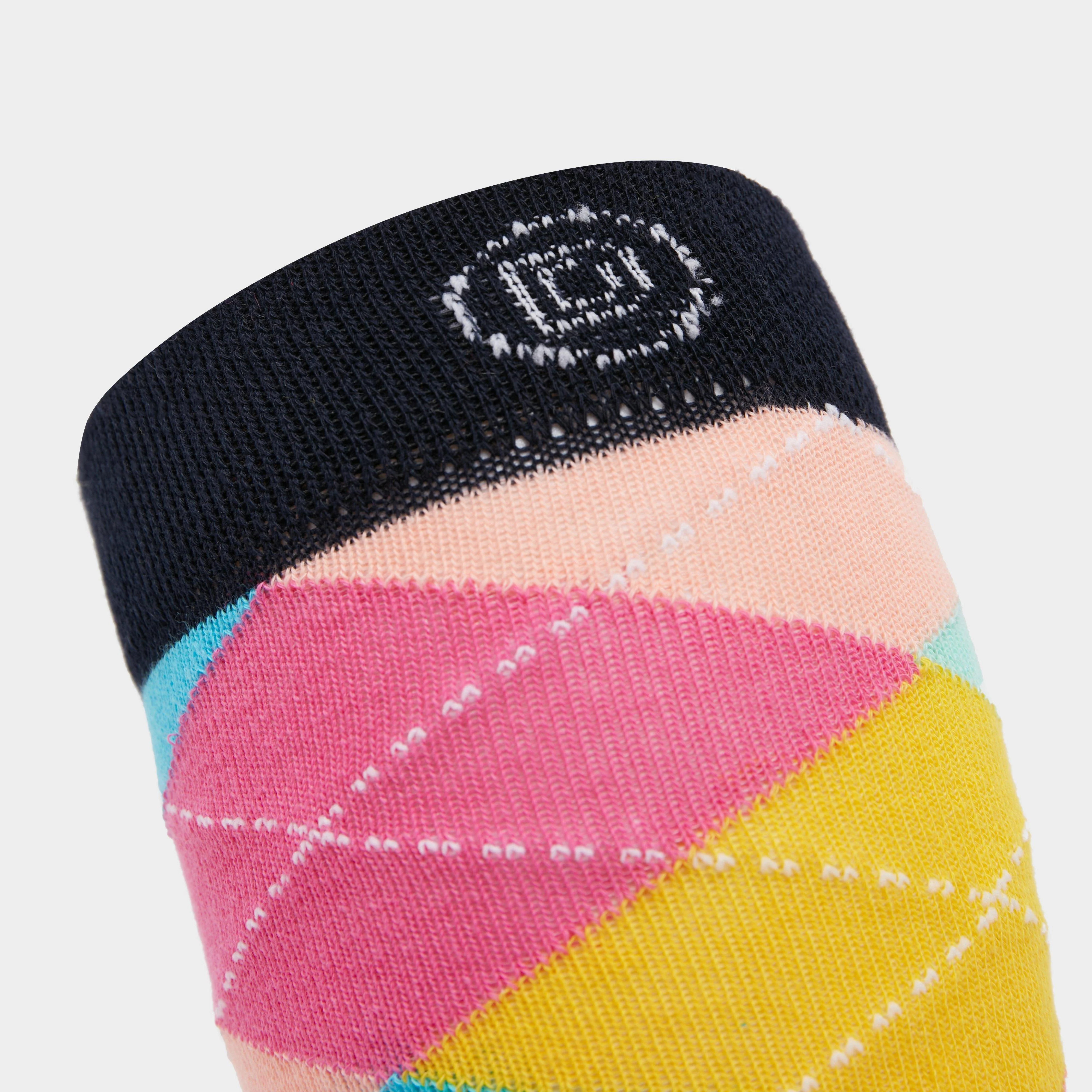 Single Pack Socks Argyle Rainbow - Image 5