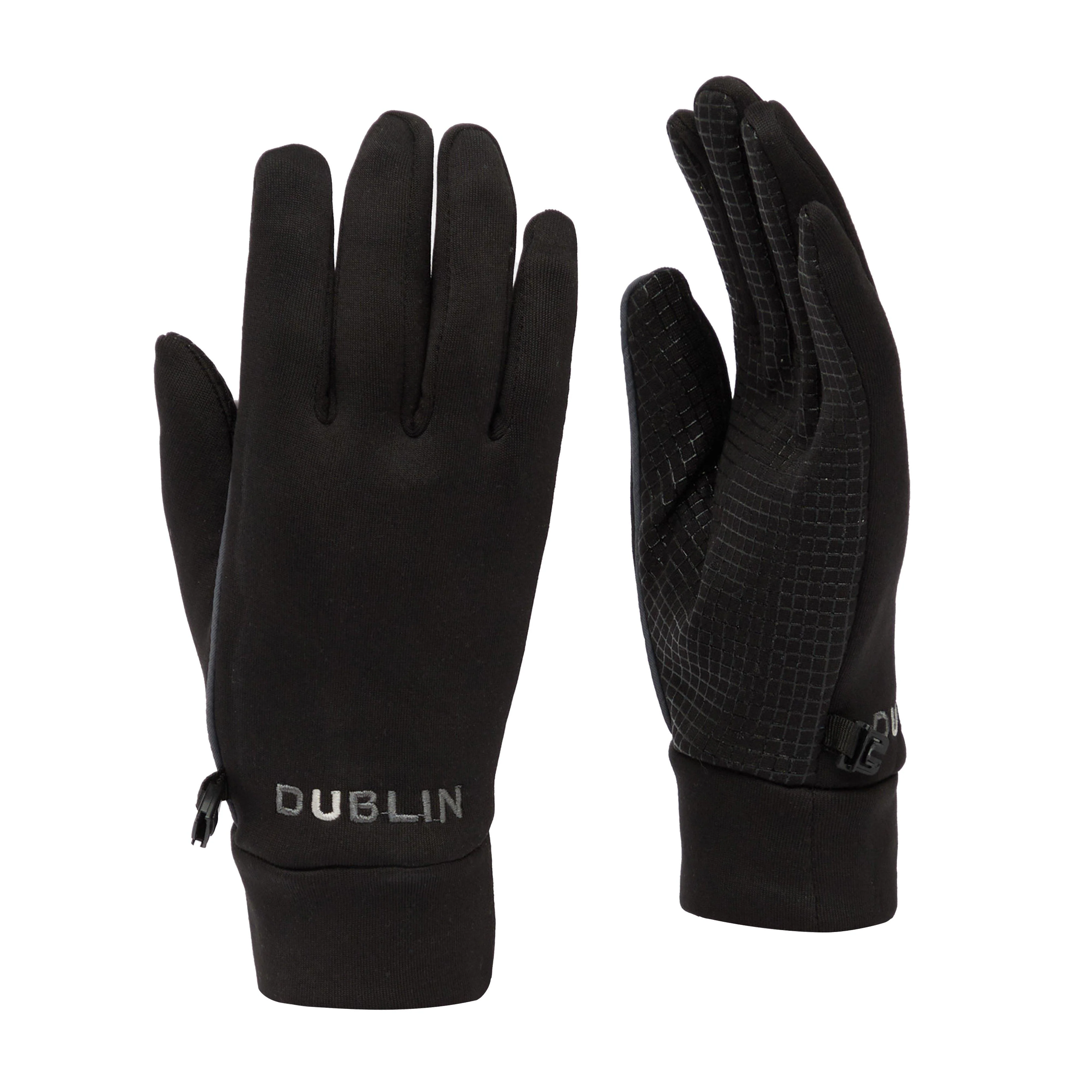 Thermal Riding Gloves Black - Image 4