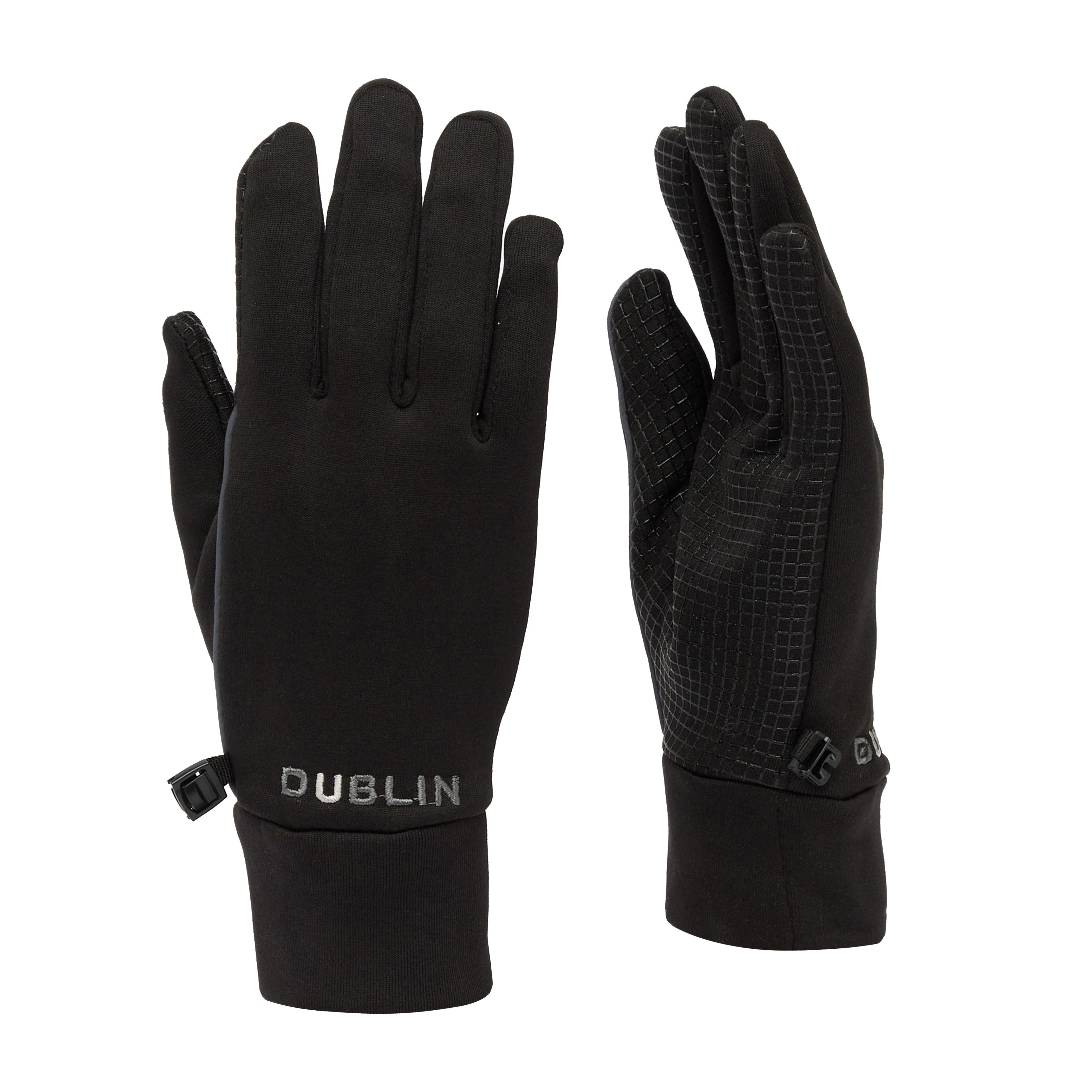 Thermal Riding Gloves Black - Image 4