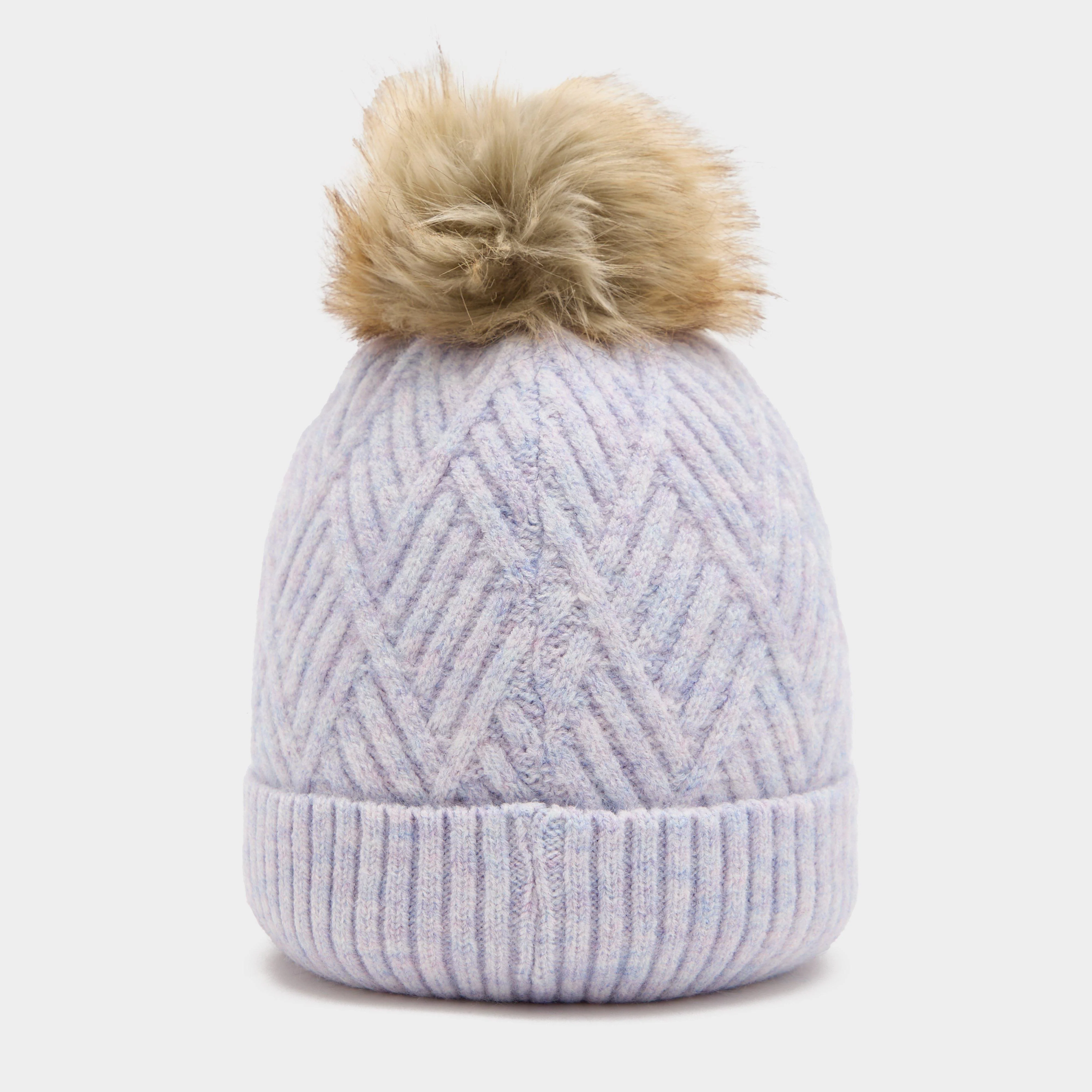 Womens Bea Beanie Purple Marle - Image 2