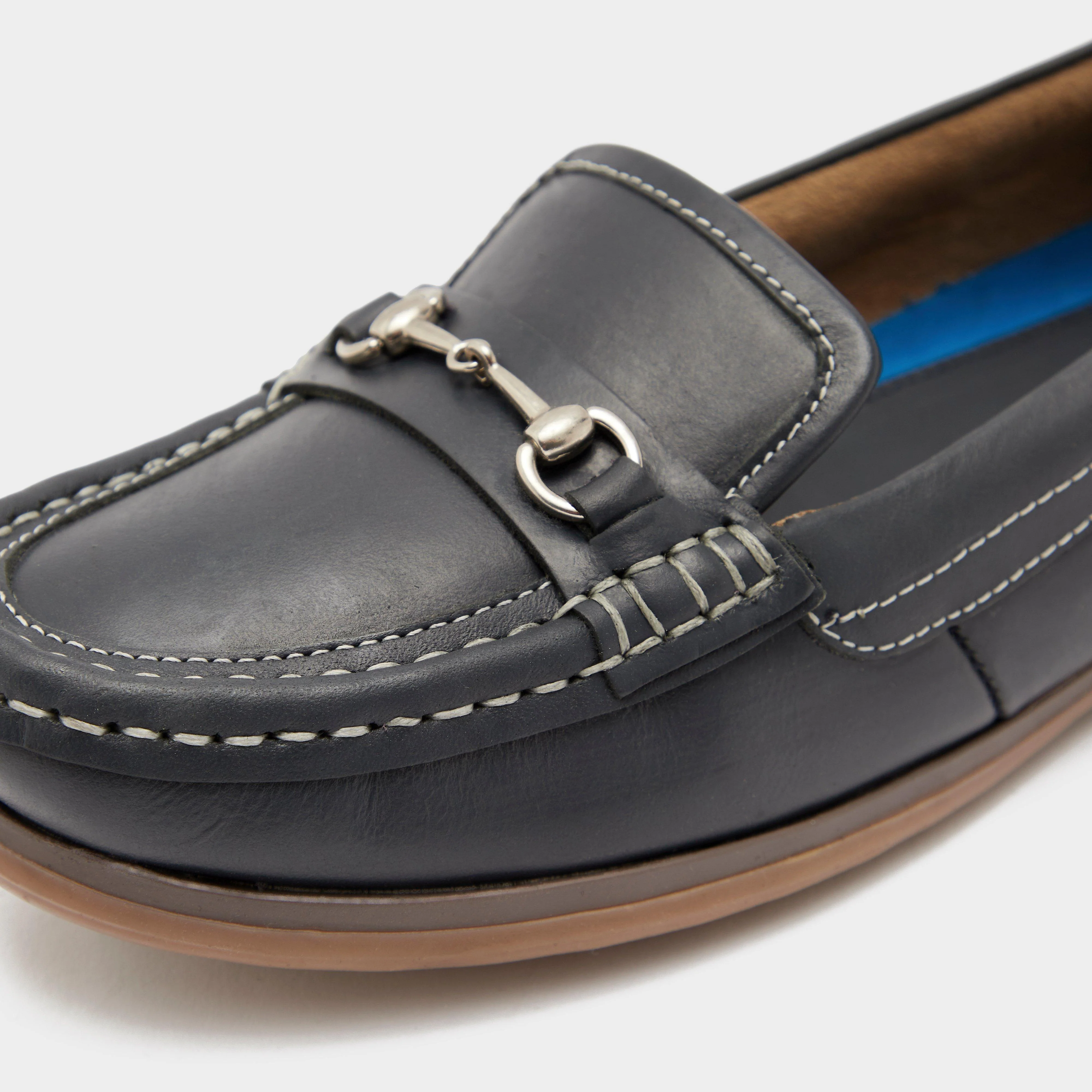 Womens Calmsden Bit Arena Shoes Navy - Image 4