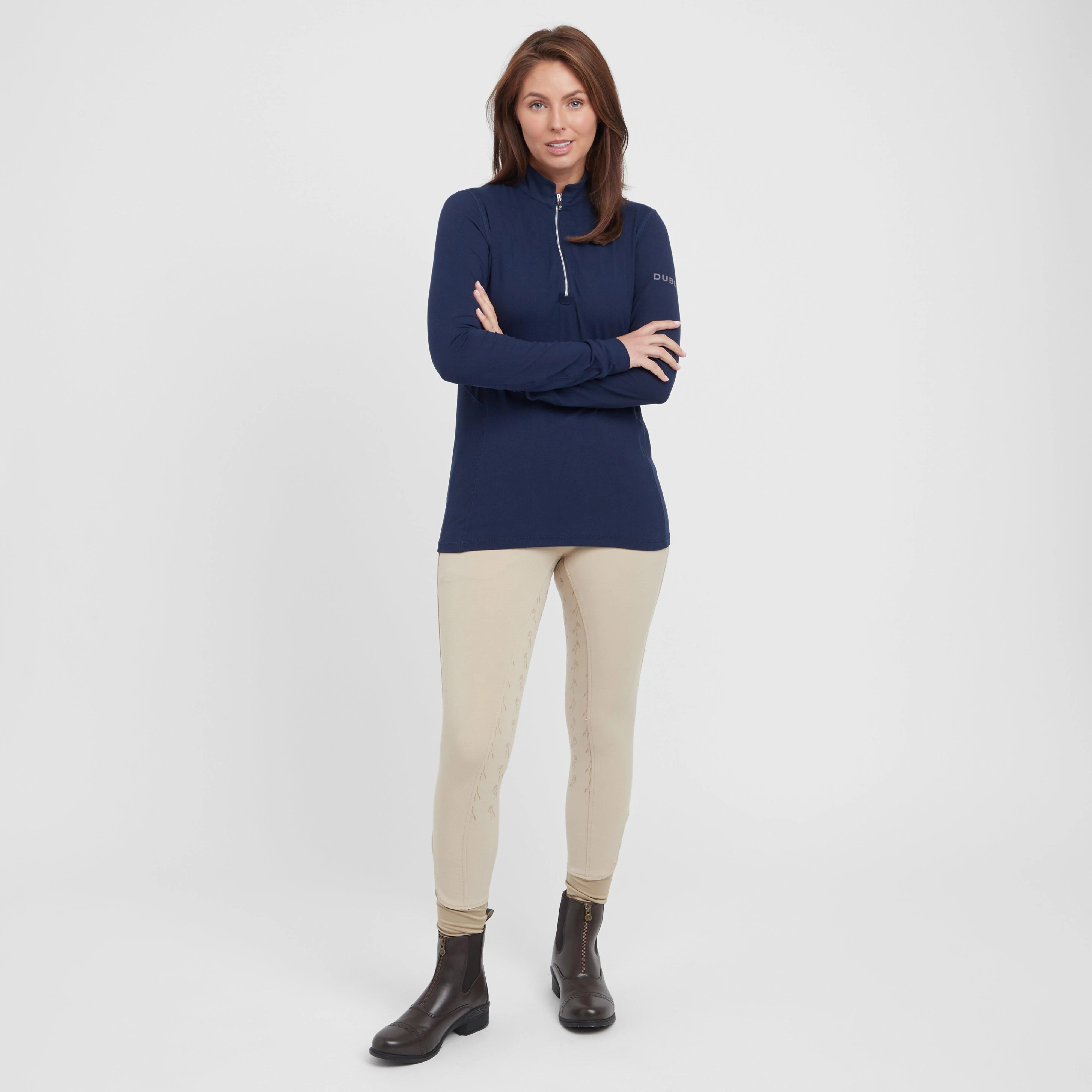 Womens Cammy Comfort Twill Breeches Biscuit - Image 3