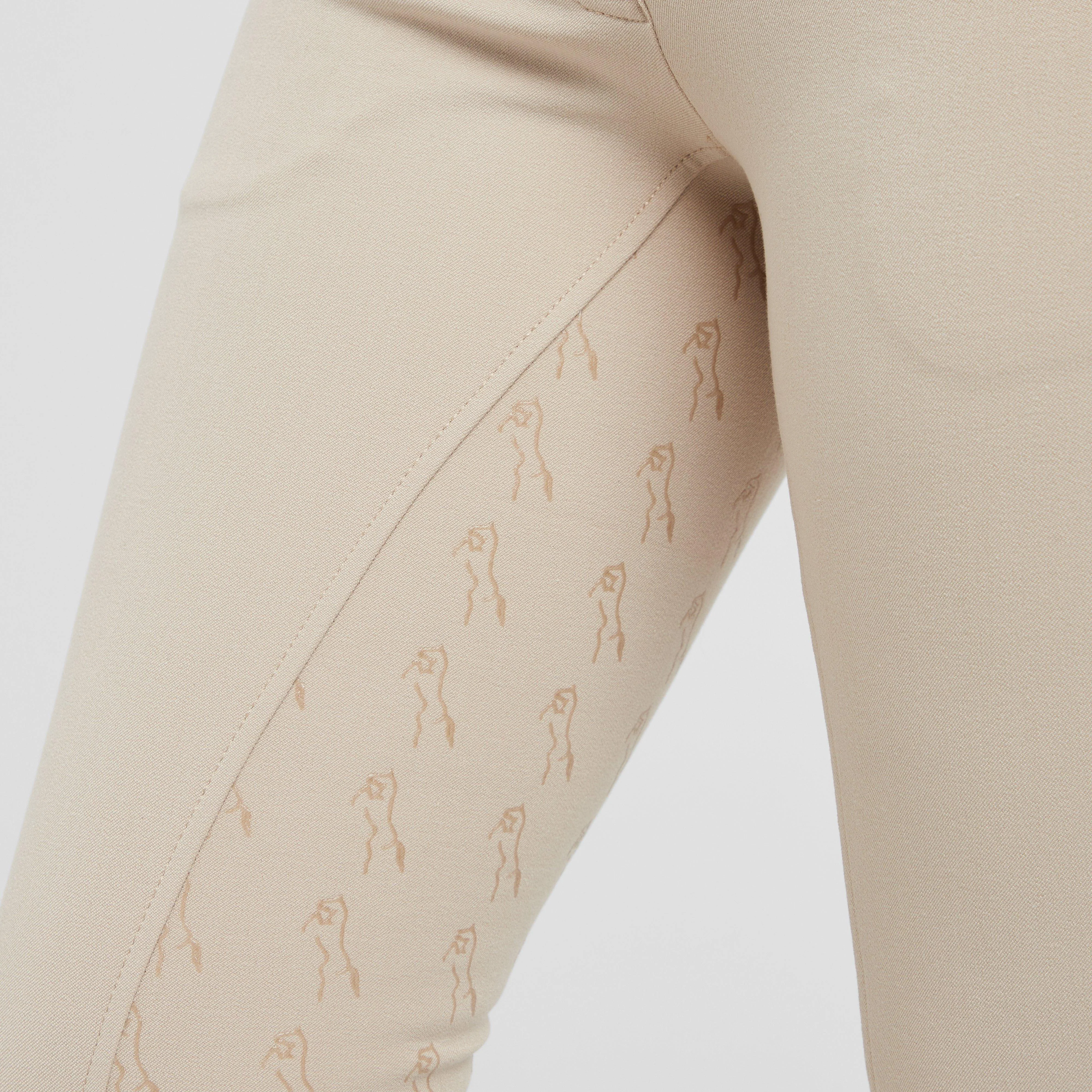 Womens Cammy Comfort Twill Breeches Biscuit - Image 6