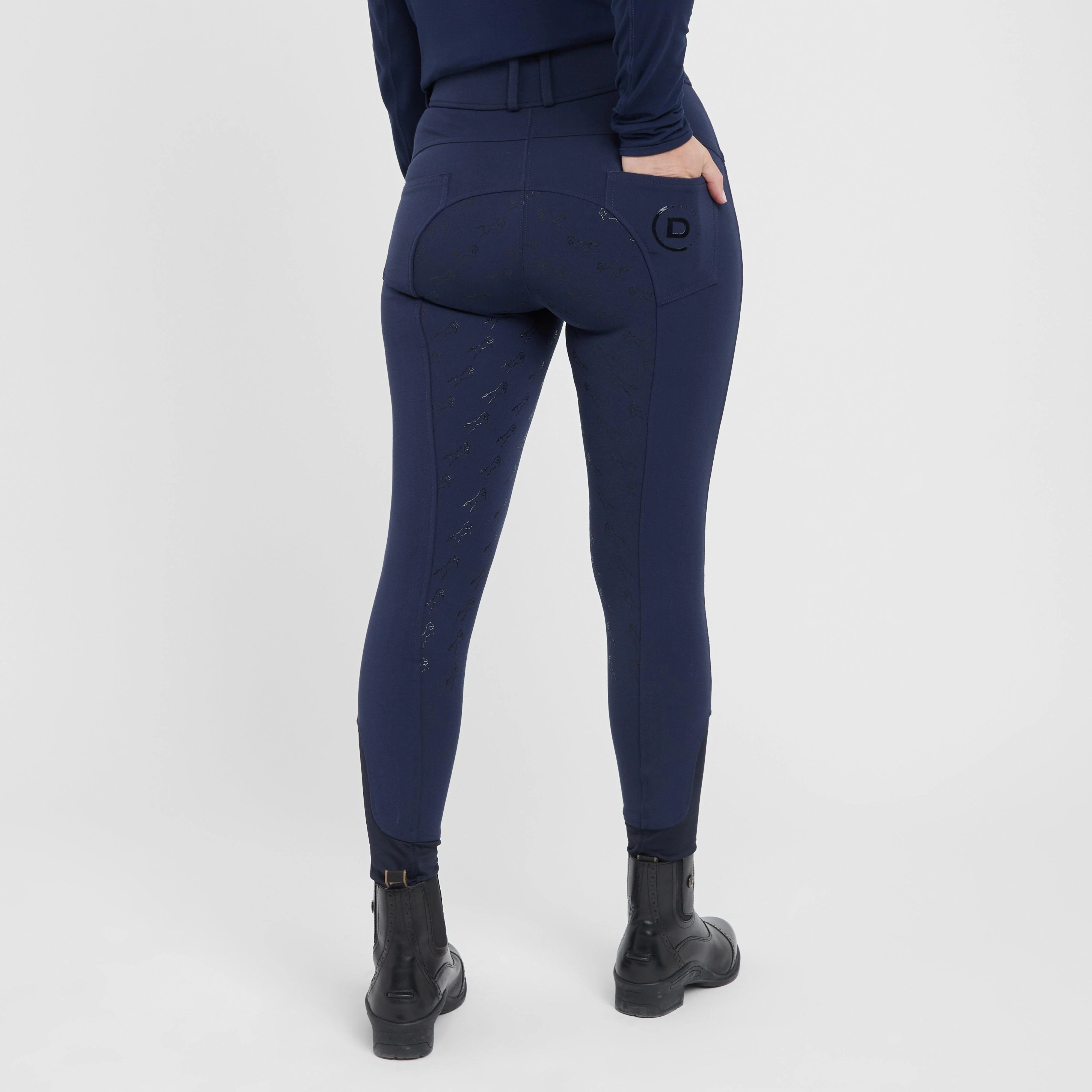 Womens Cammy Comfort Twill Breeches Navy Academy - Image 2