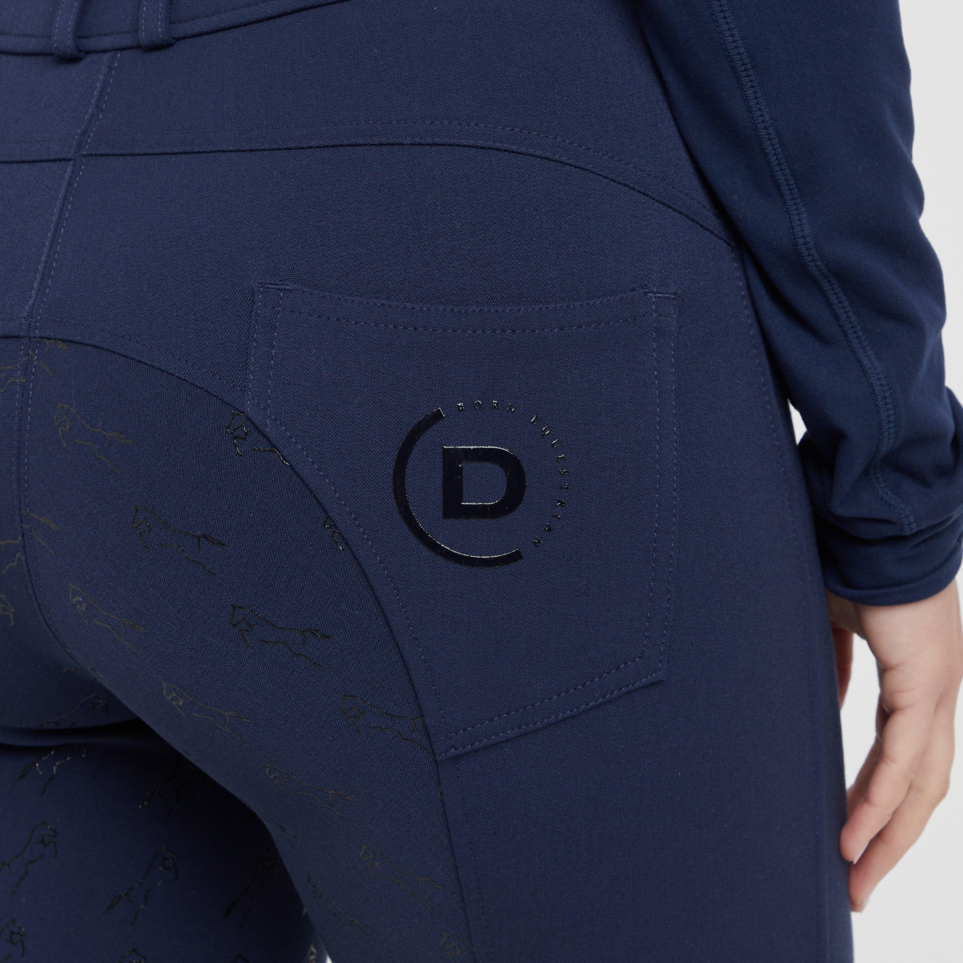 Womens Cammy Comfort Twill Breeches Navy Academy - Image 7
