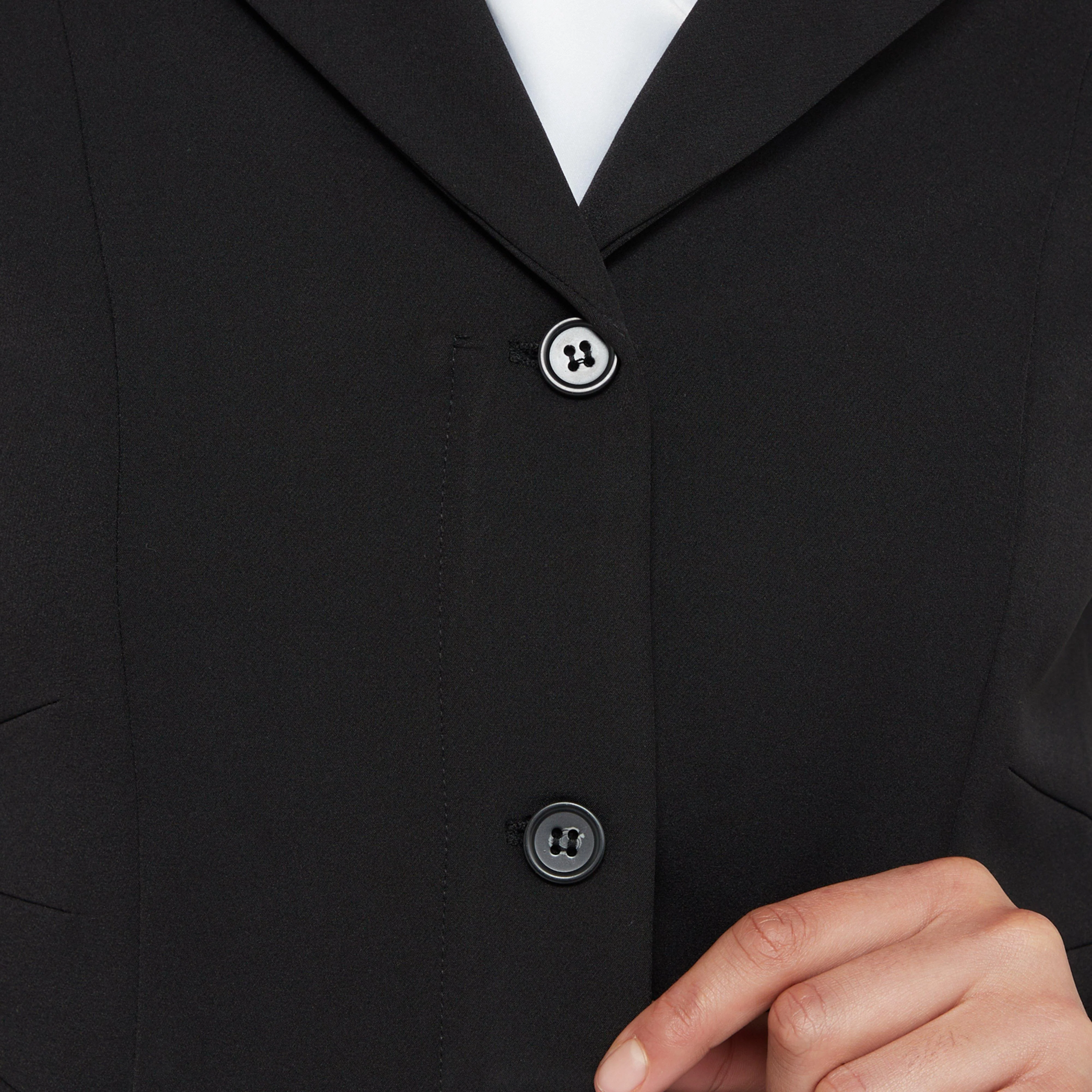 Womens Casey Tailored Show Jacket Black - Image 4