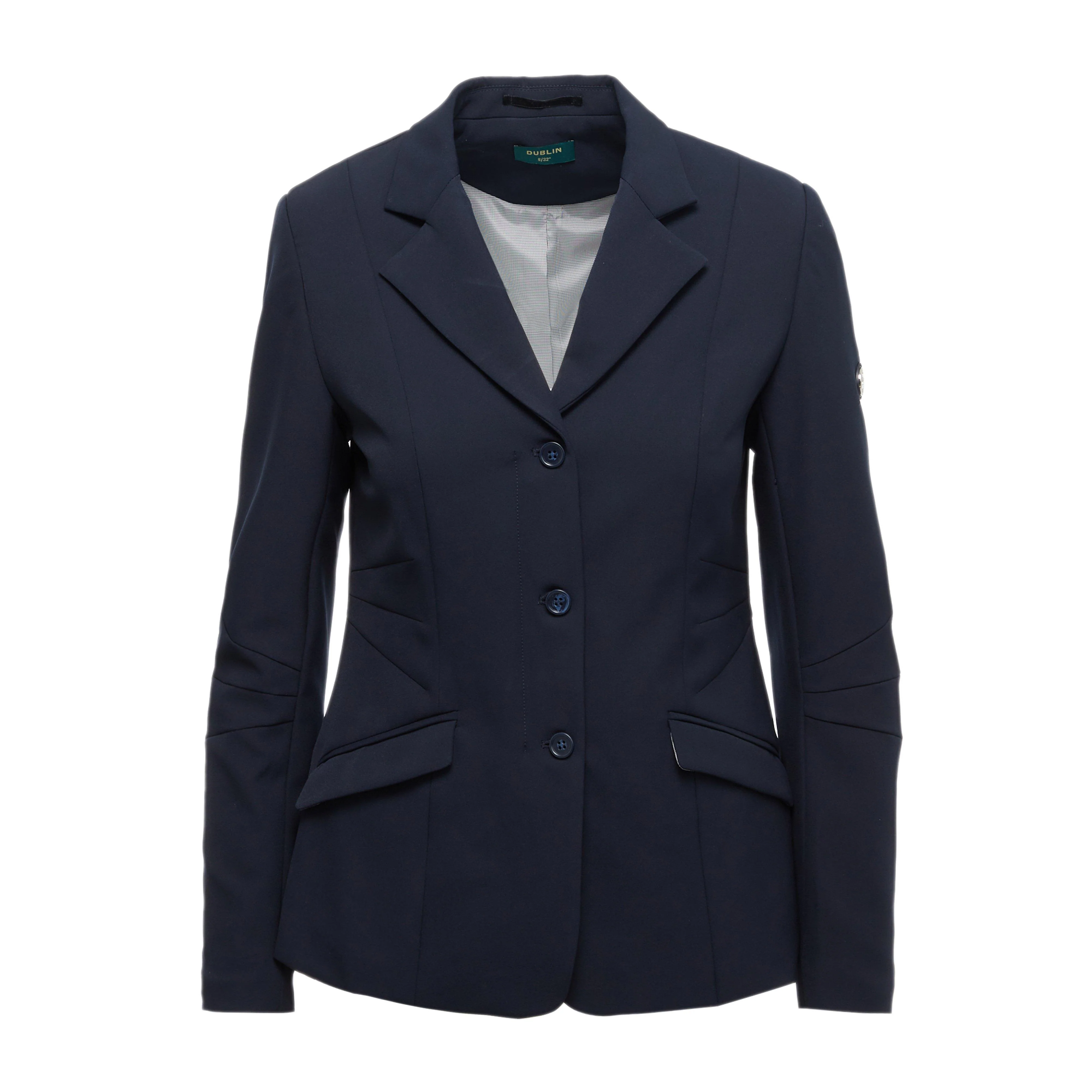 Womens Casey Tailored Show Jacket Navy - Image 6