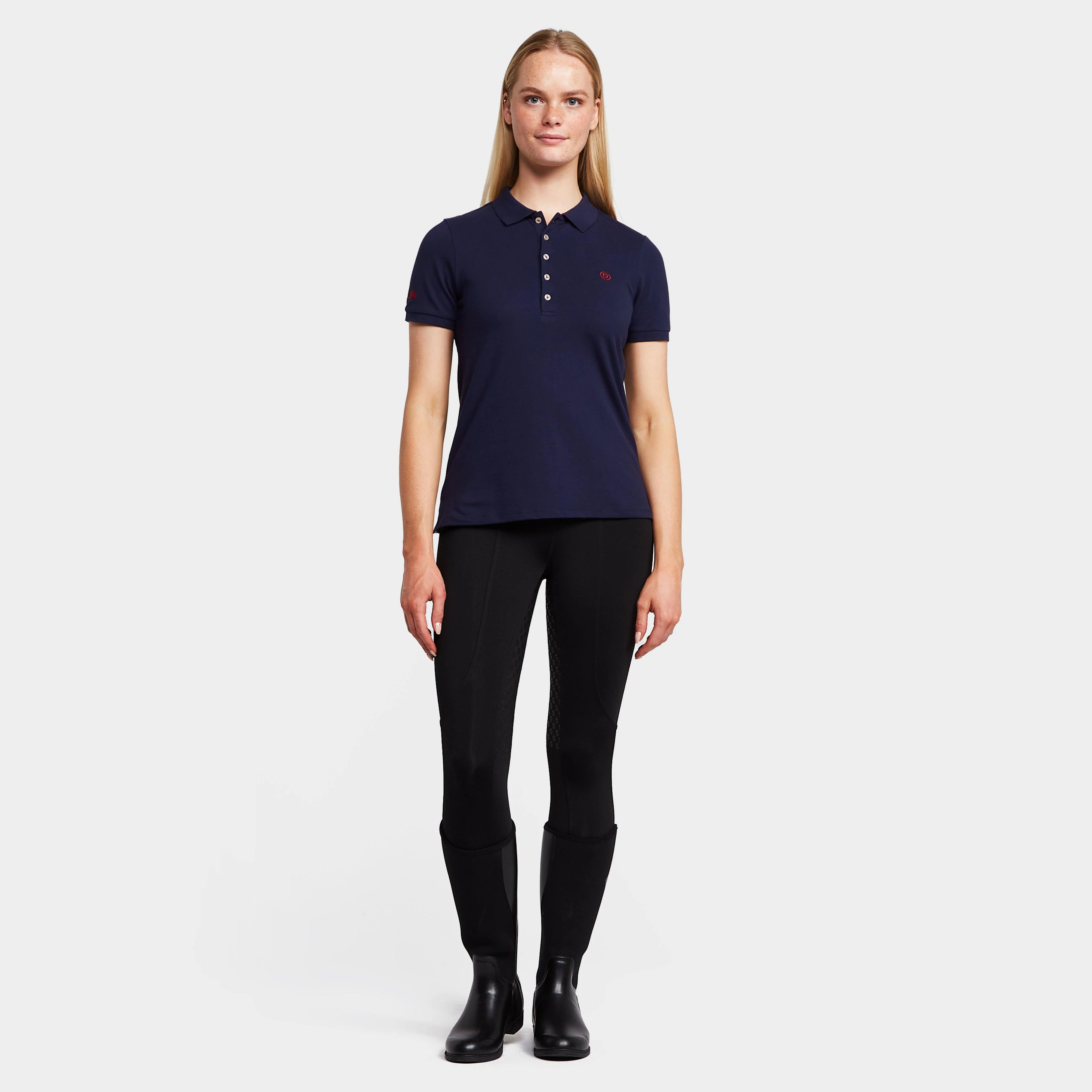 Womens Cool-It Gel Tights Black - Image 3