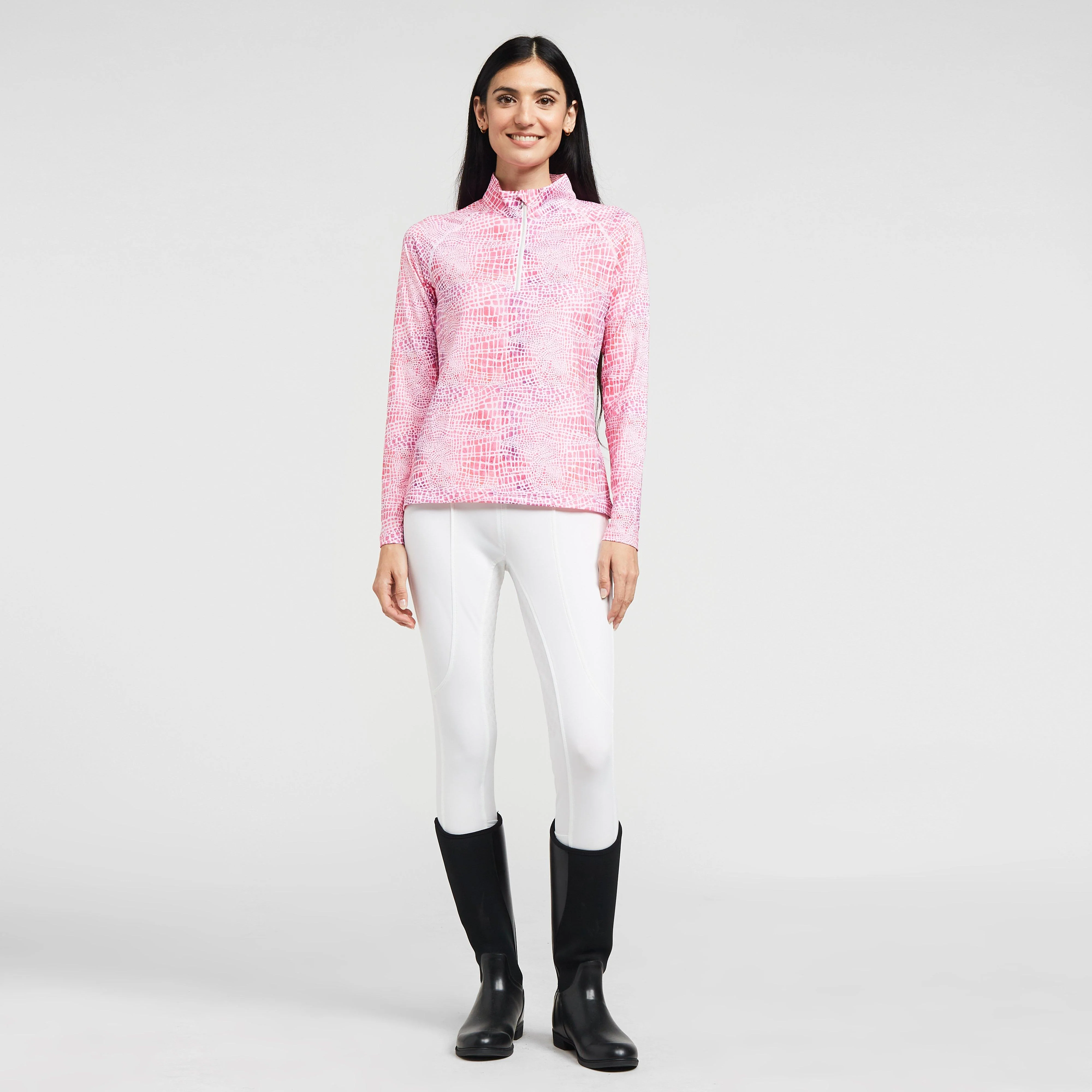 Womens Cool-It Gel Tights White - Image 3
