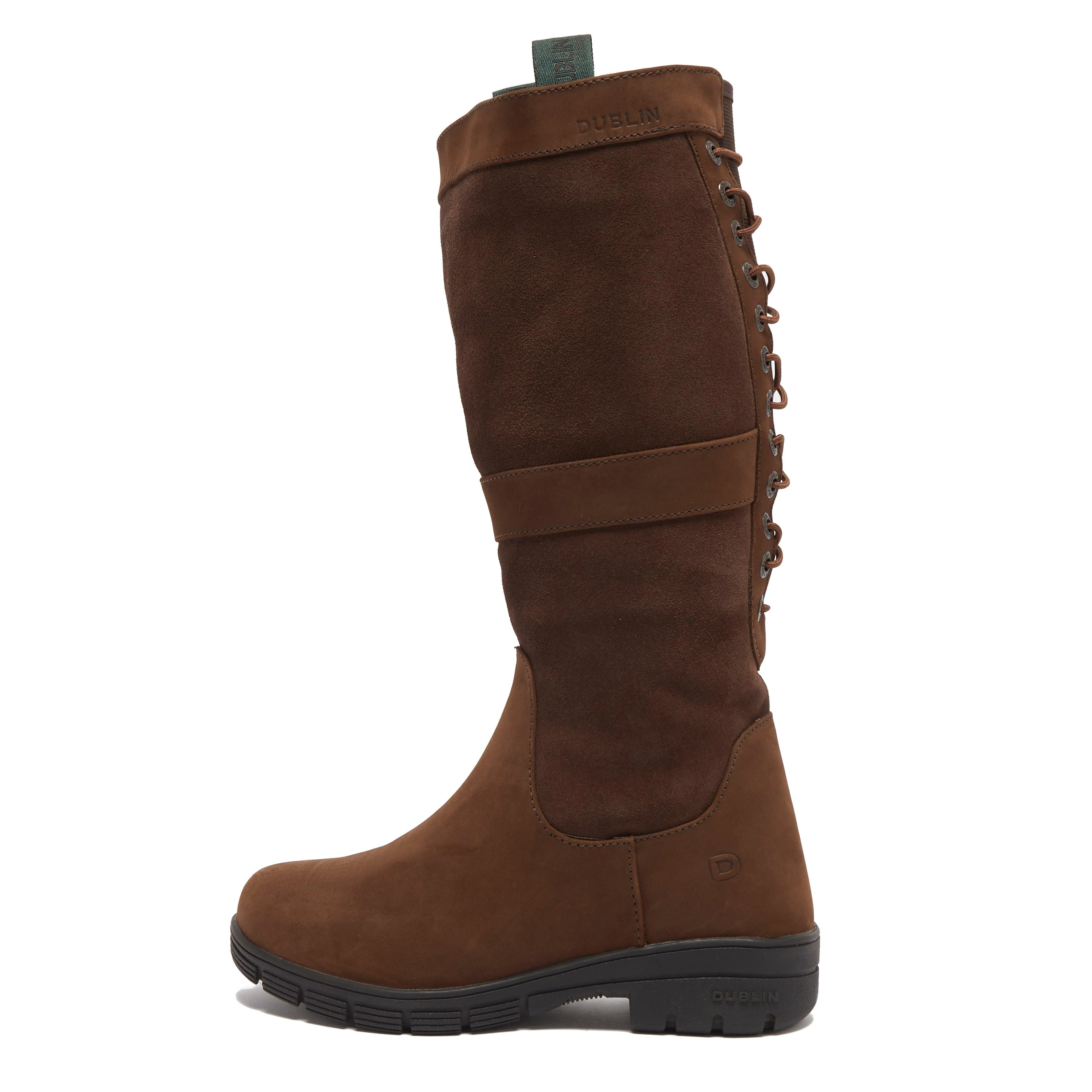 Womens Danman Boots Chocolate - Image 7