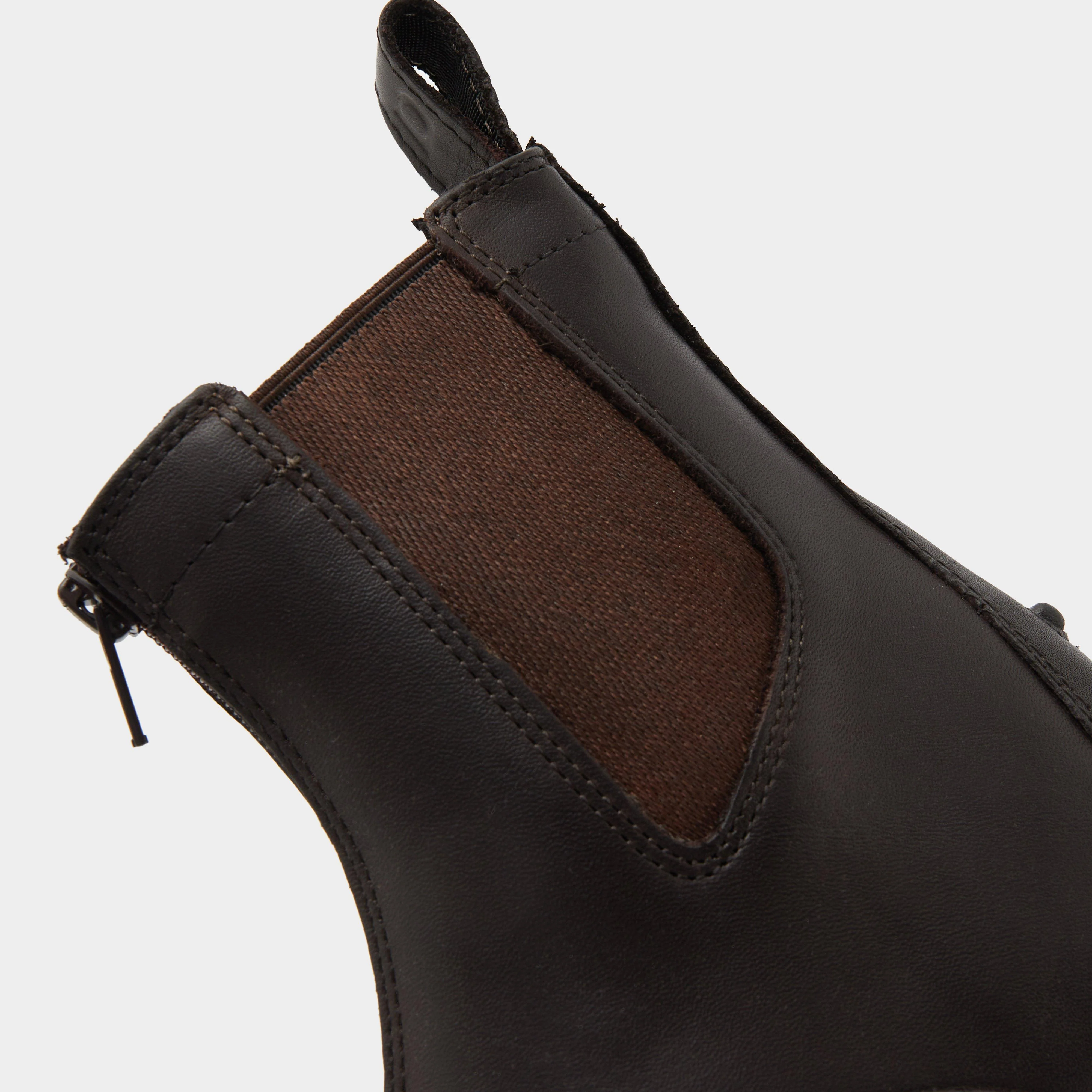 Womens Elevation II Zip Boots Brown - Image 4