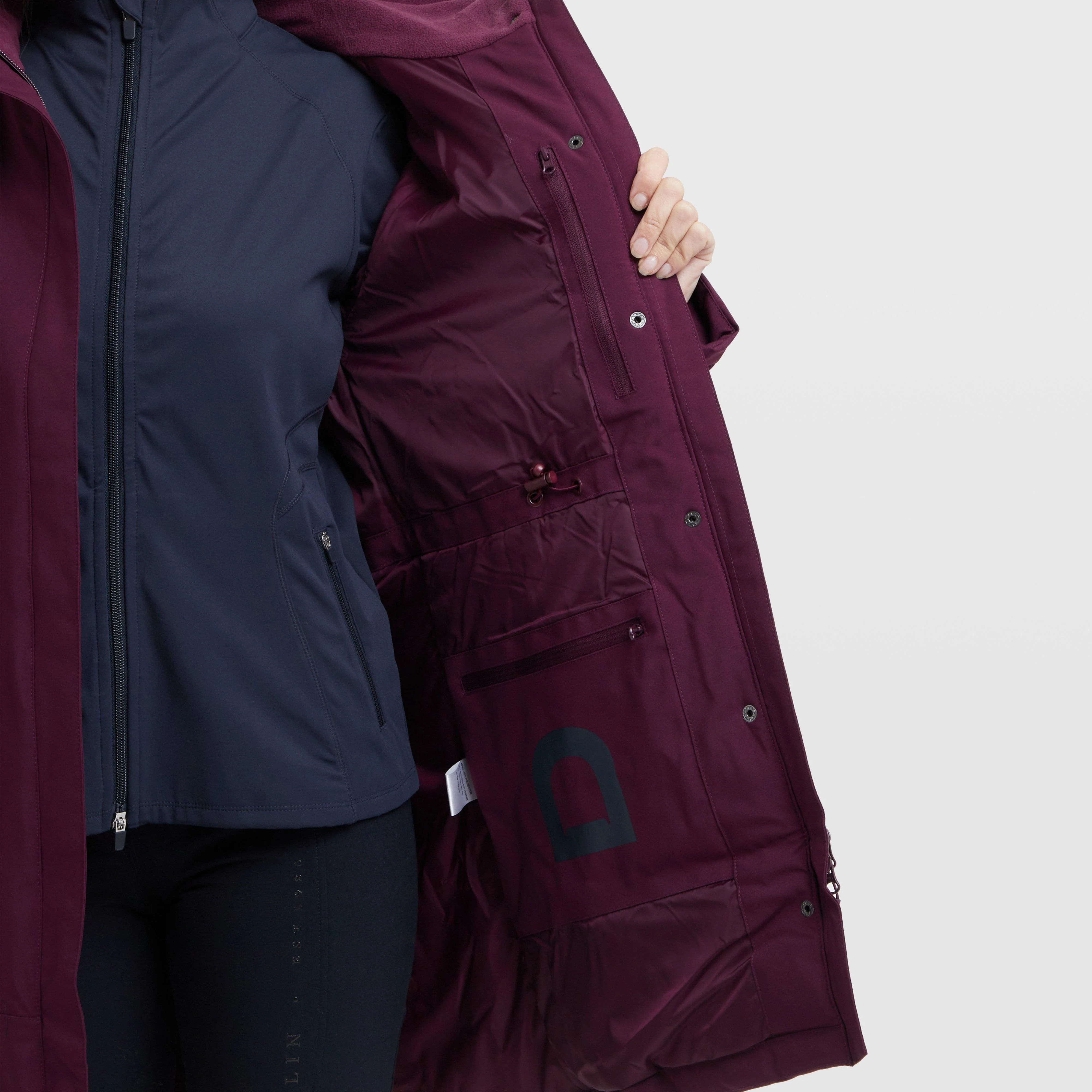 Women's Everyday Waterproof Jacket Purple - Image 8