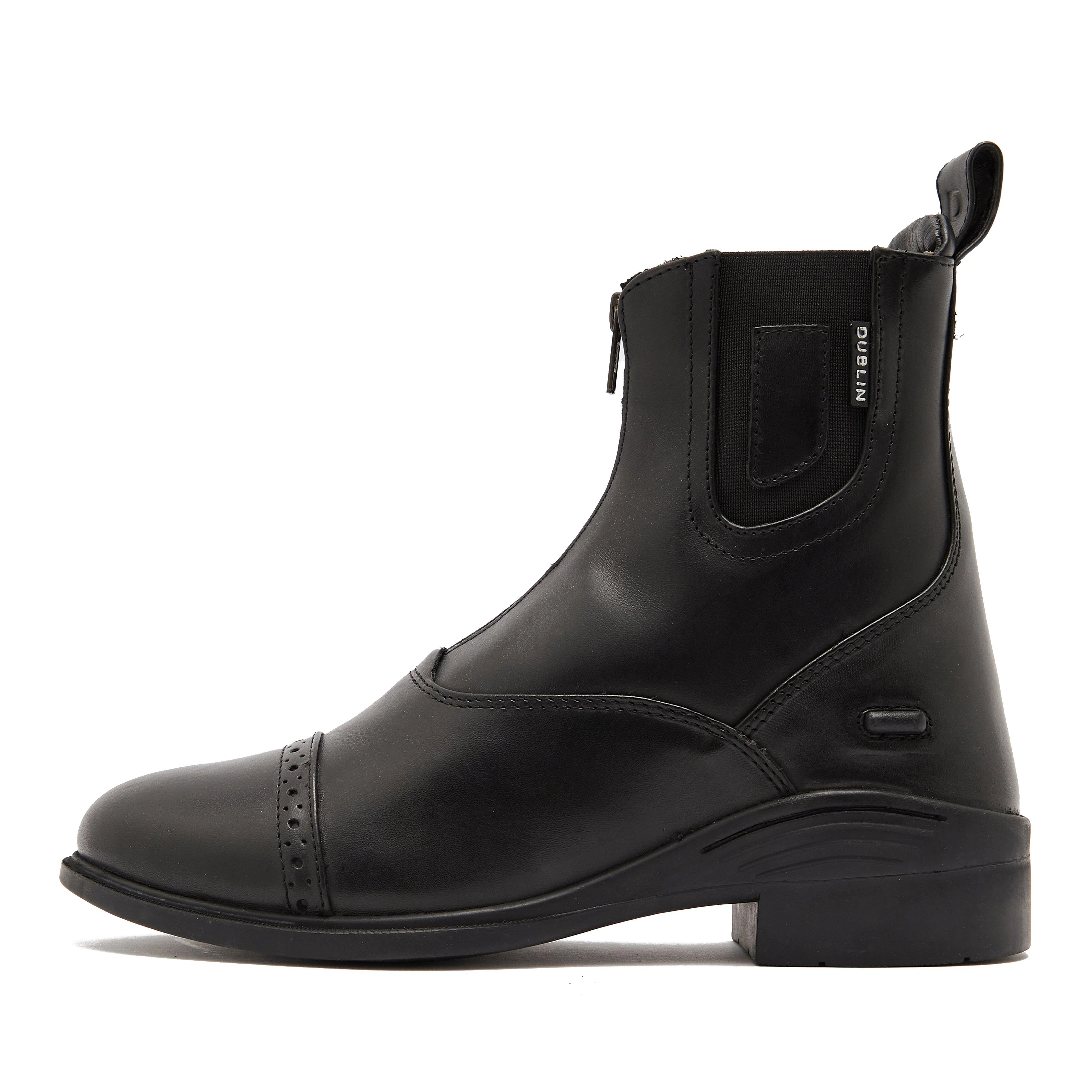 Womens Evolution Zip Paddock Boots Black - Image 9