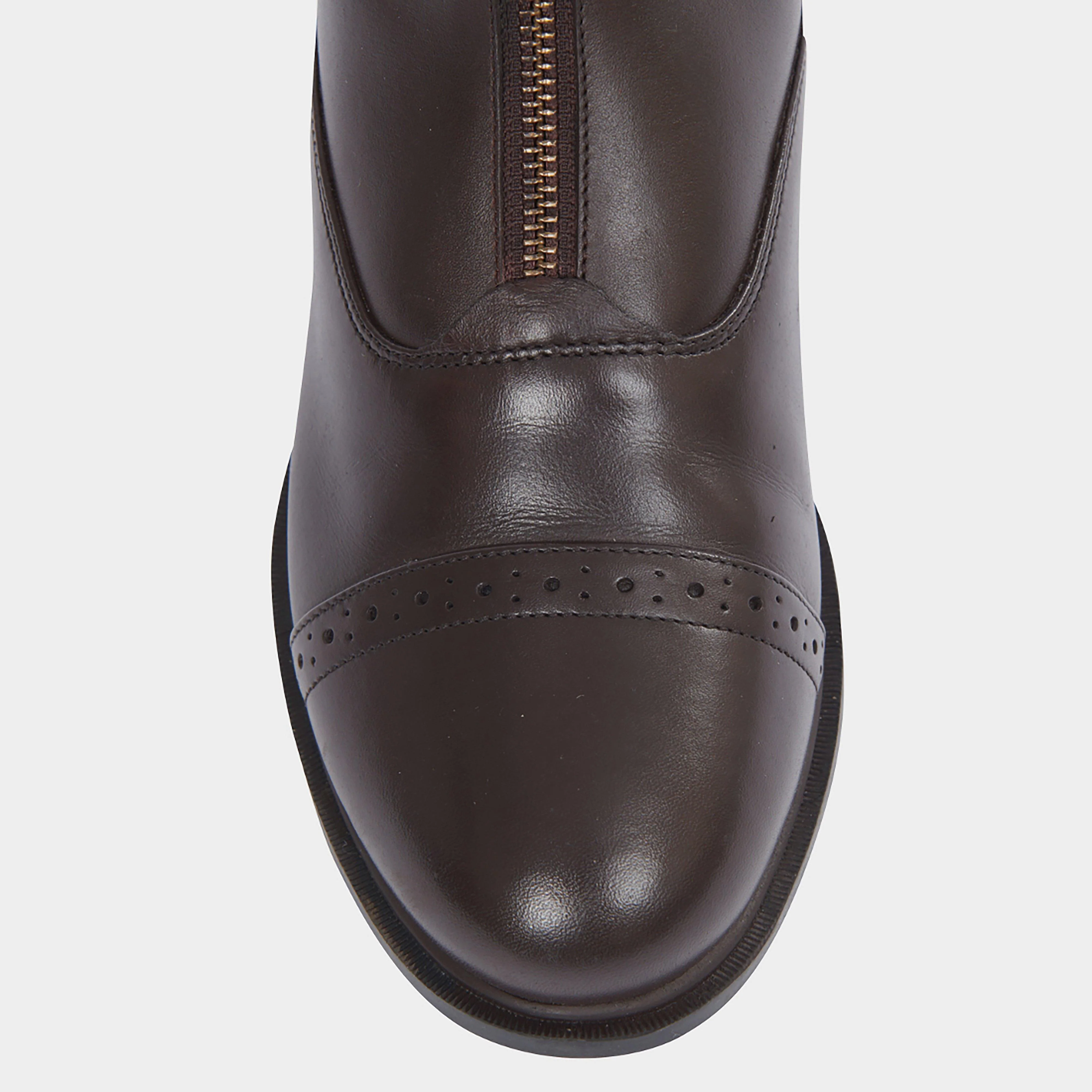 Womens Evolution Zip Paddock Boots Brown - Image 7
