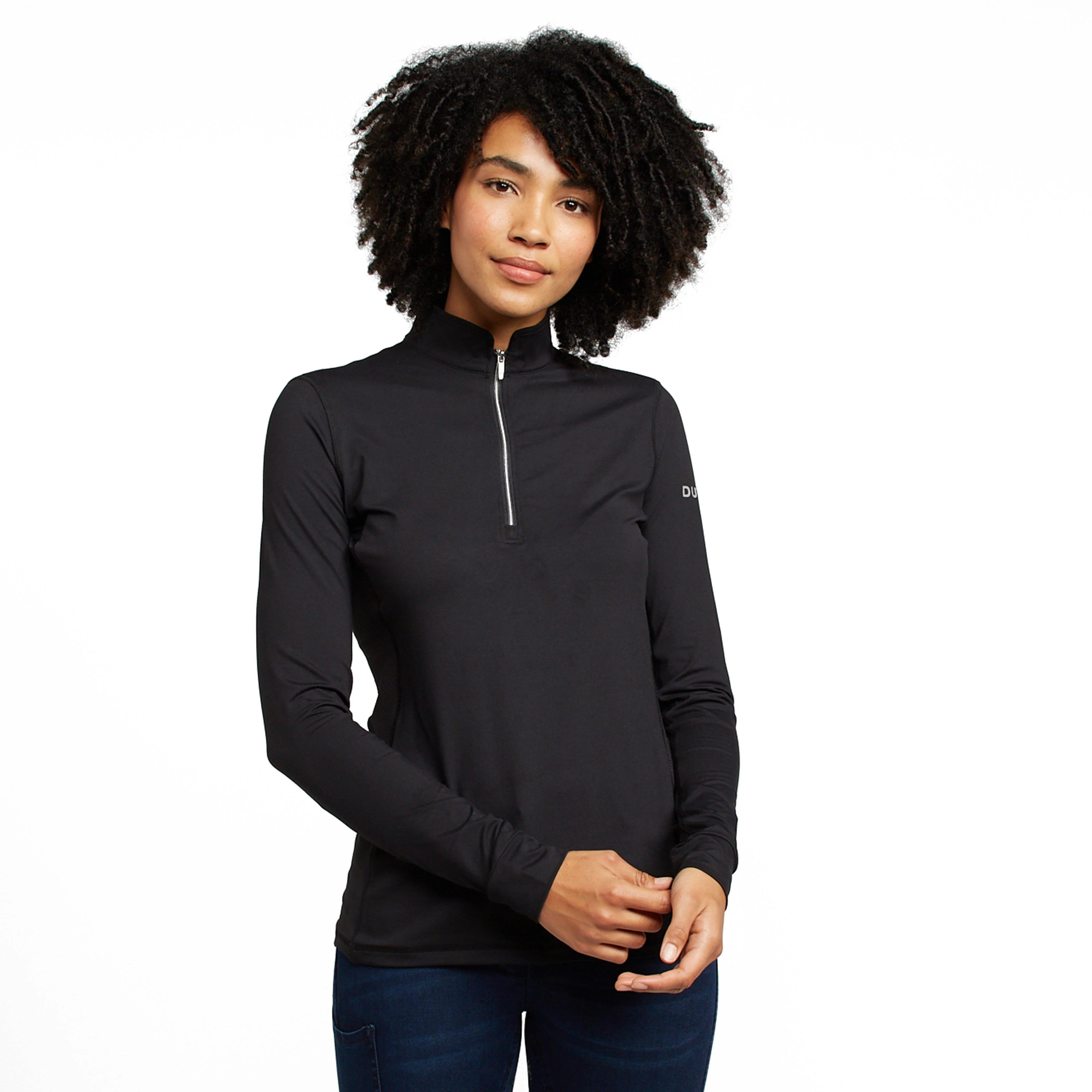 Womens Kylee Long Sleeve Top Black - Image 7