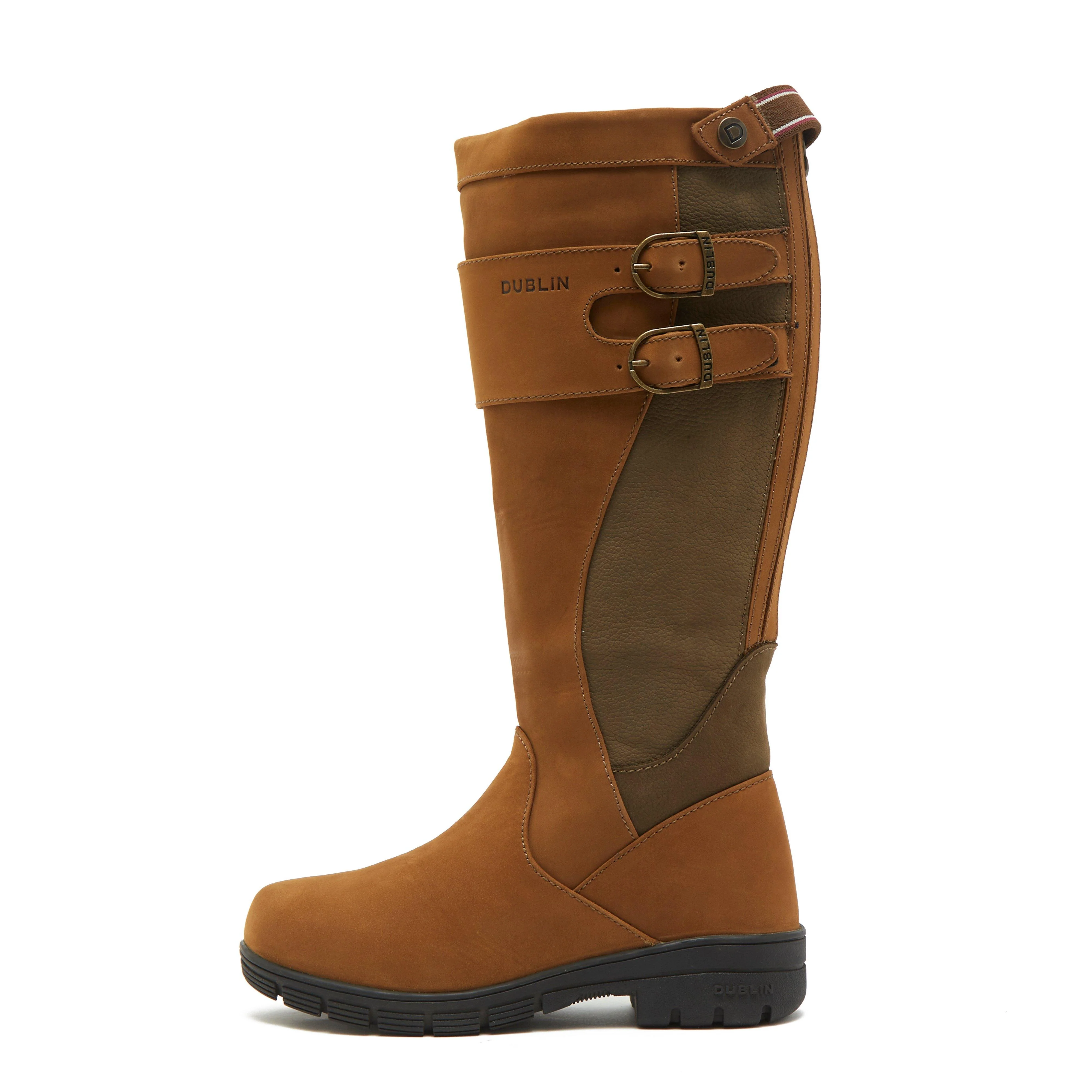 Womens Pollard Boots Dark Brown - Image 9