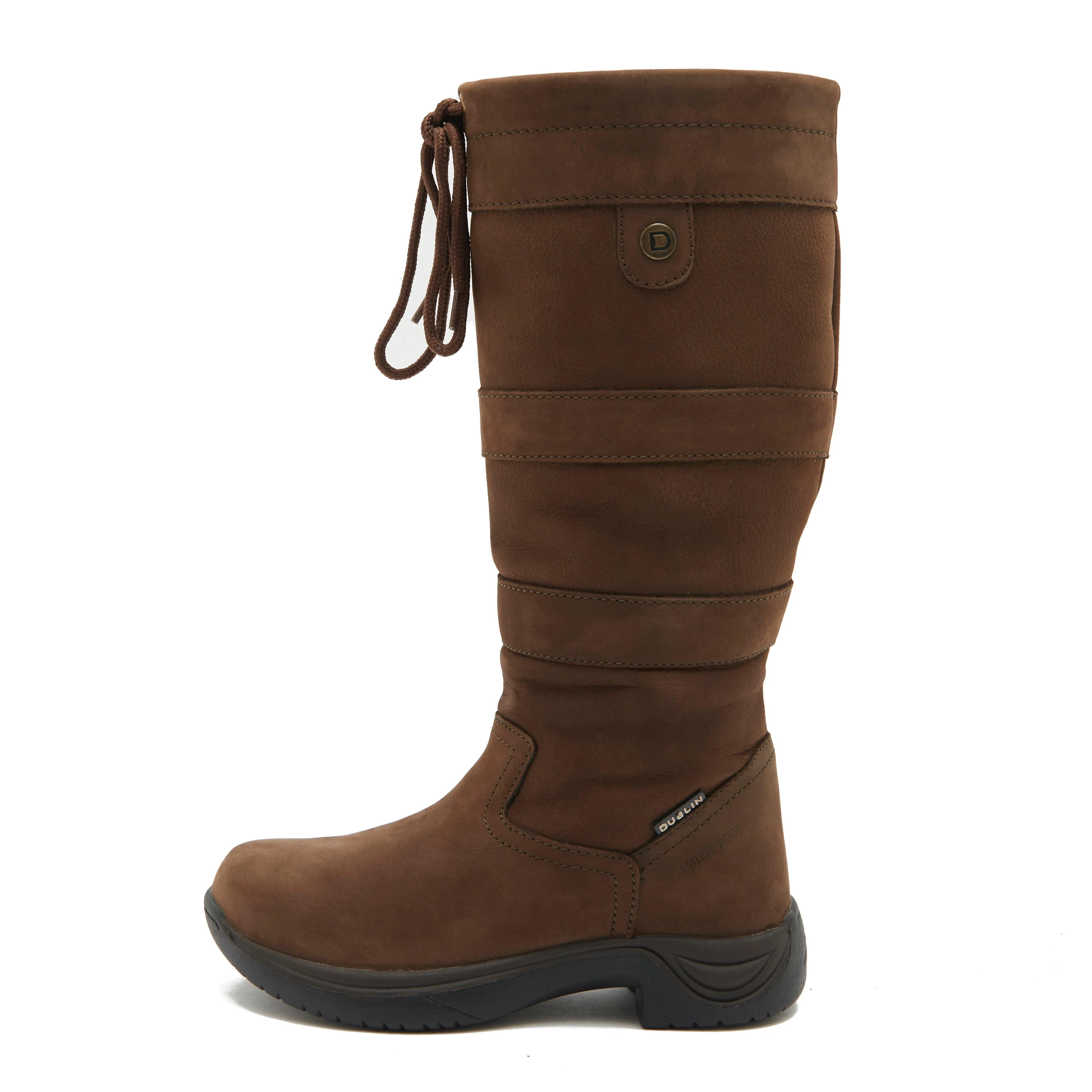 Womens River Boots III Chocolate - Image 8