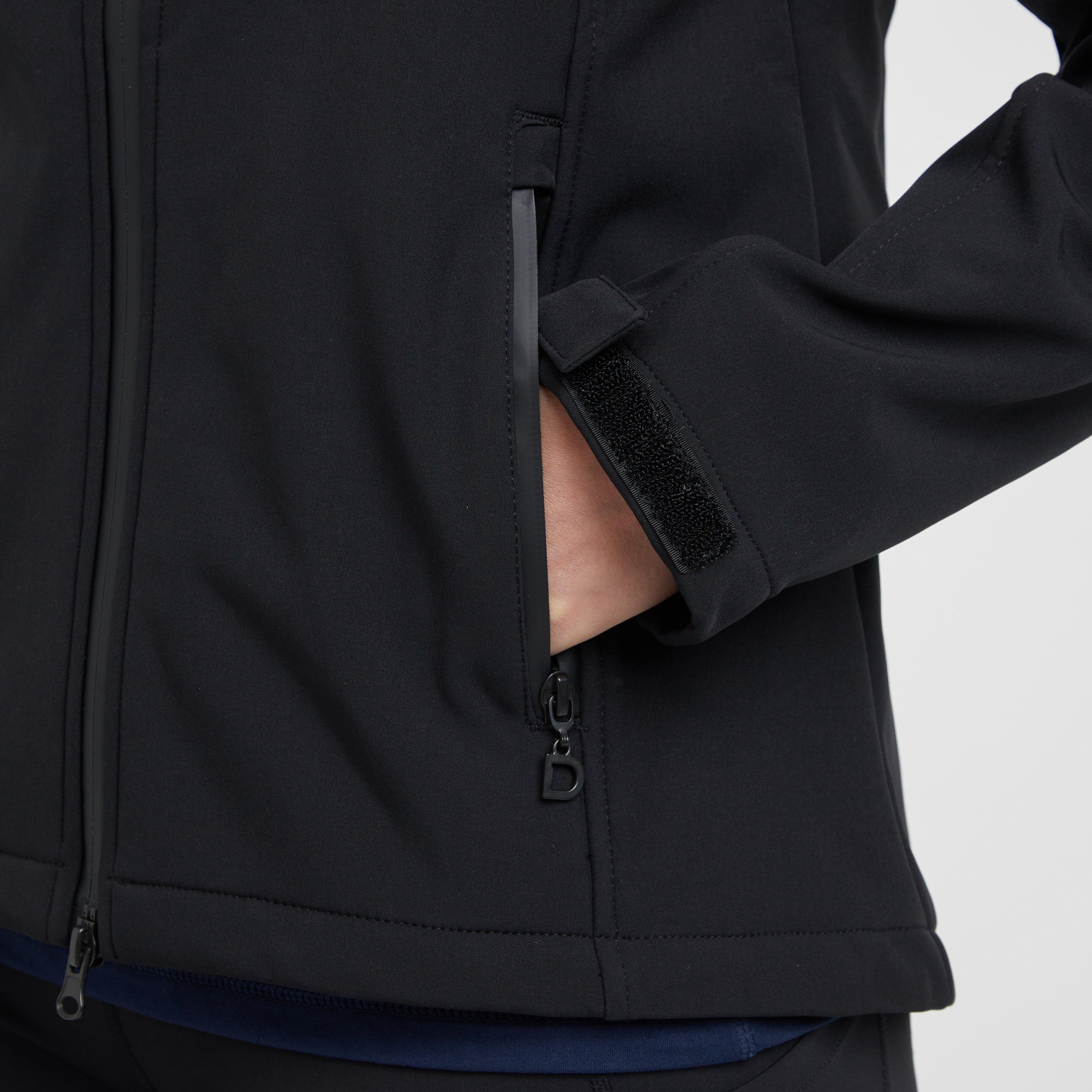 Womens Scarlett Soft Shell Bonded Jacket Black - Image 9