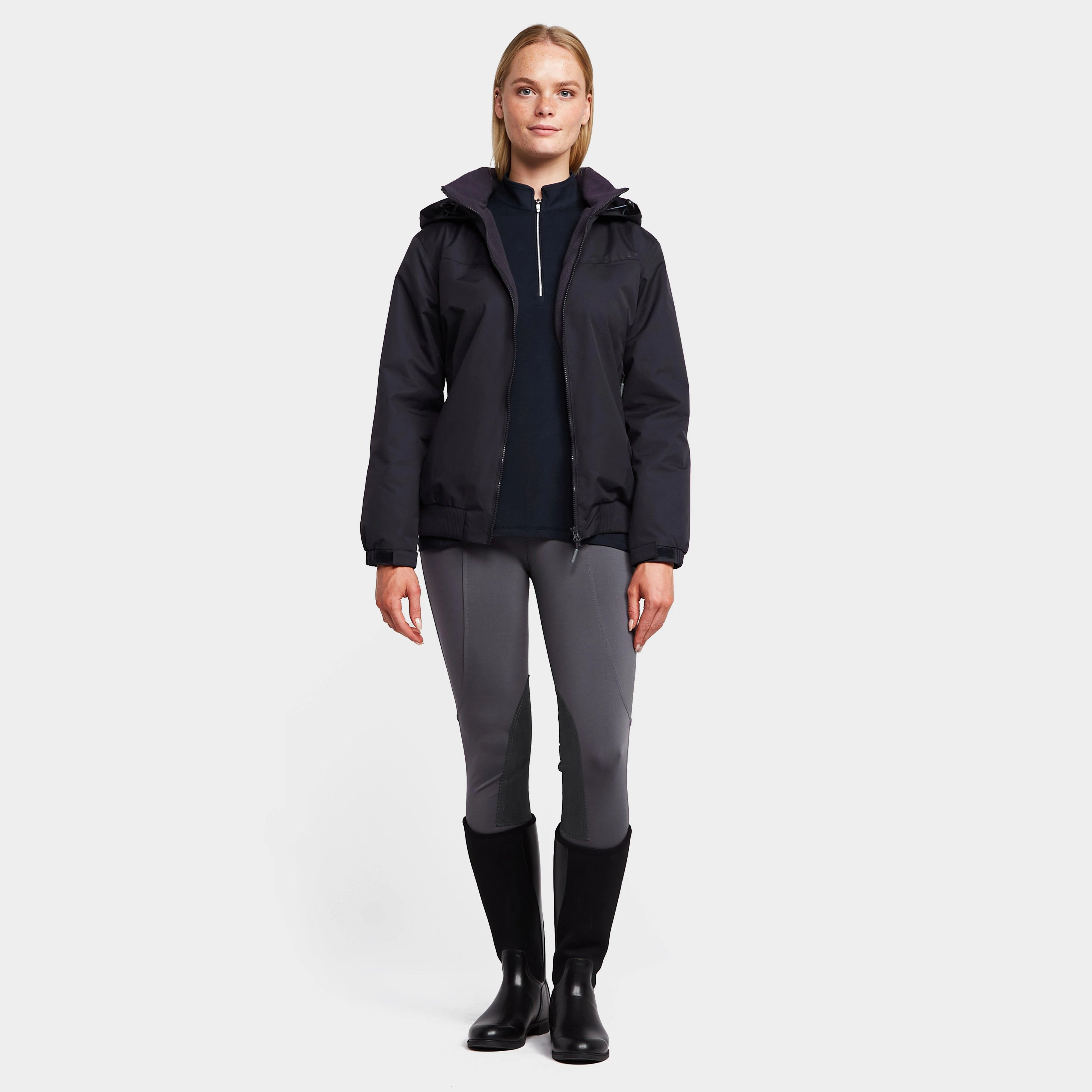 Womens Trinity Blouson Jacket Navy - Image 3