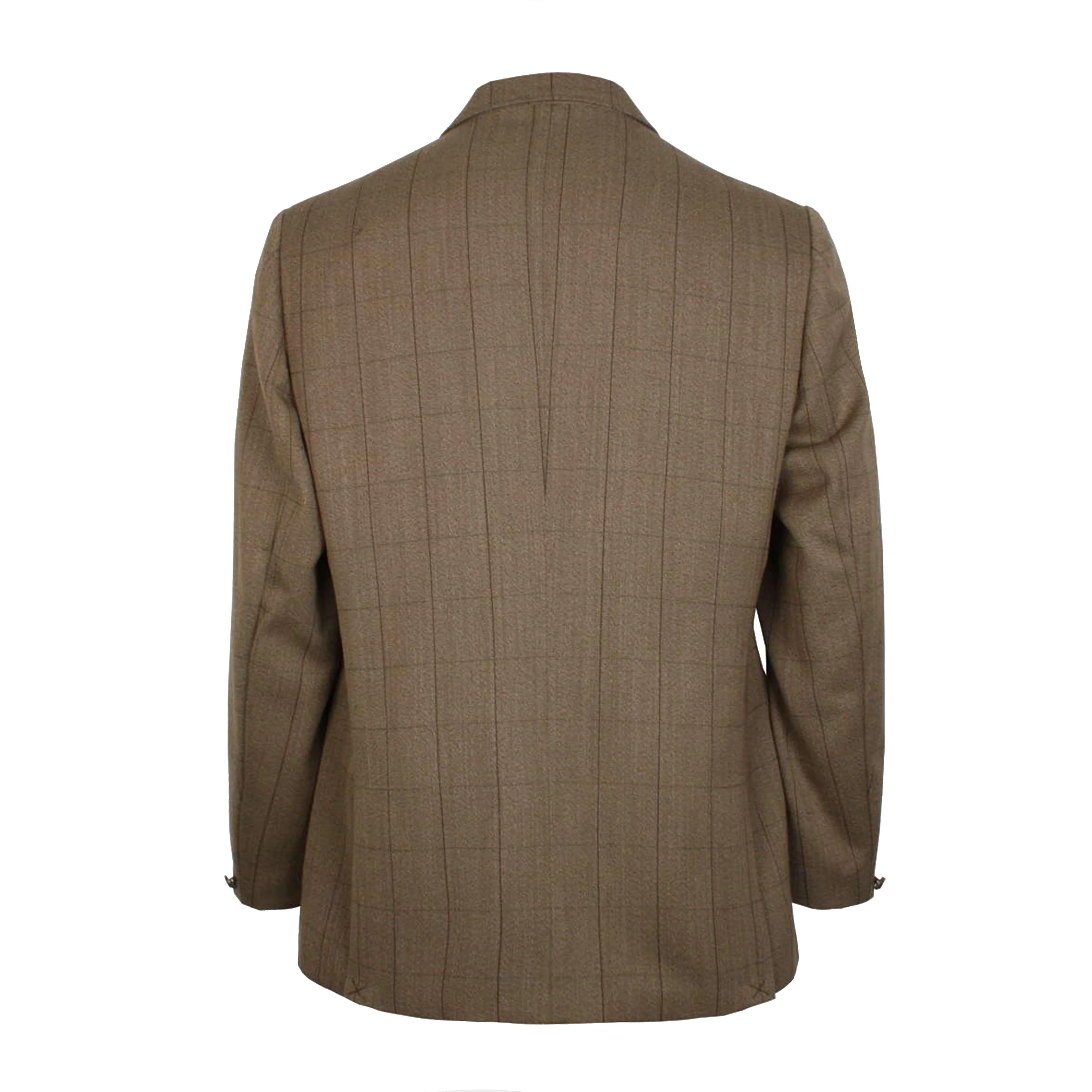 Mens Foxbury Tweed Riding Jacket Green - Image 2
