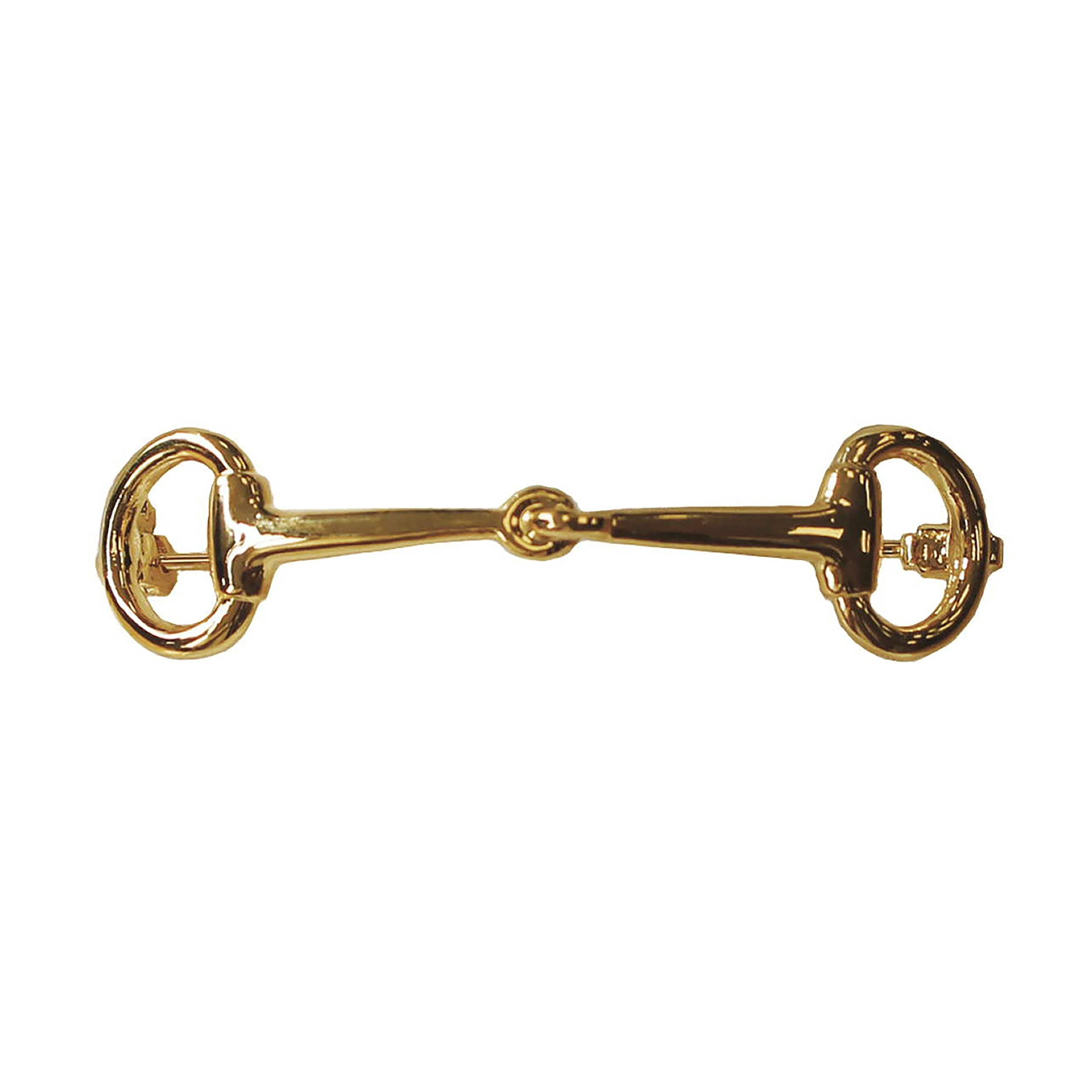 Snaffle Stock Pin Gold - Image 3