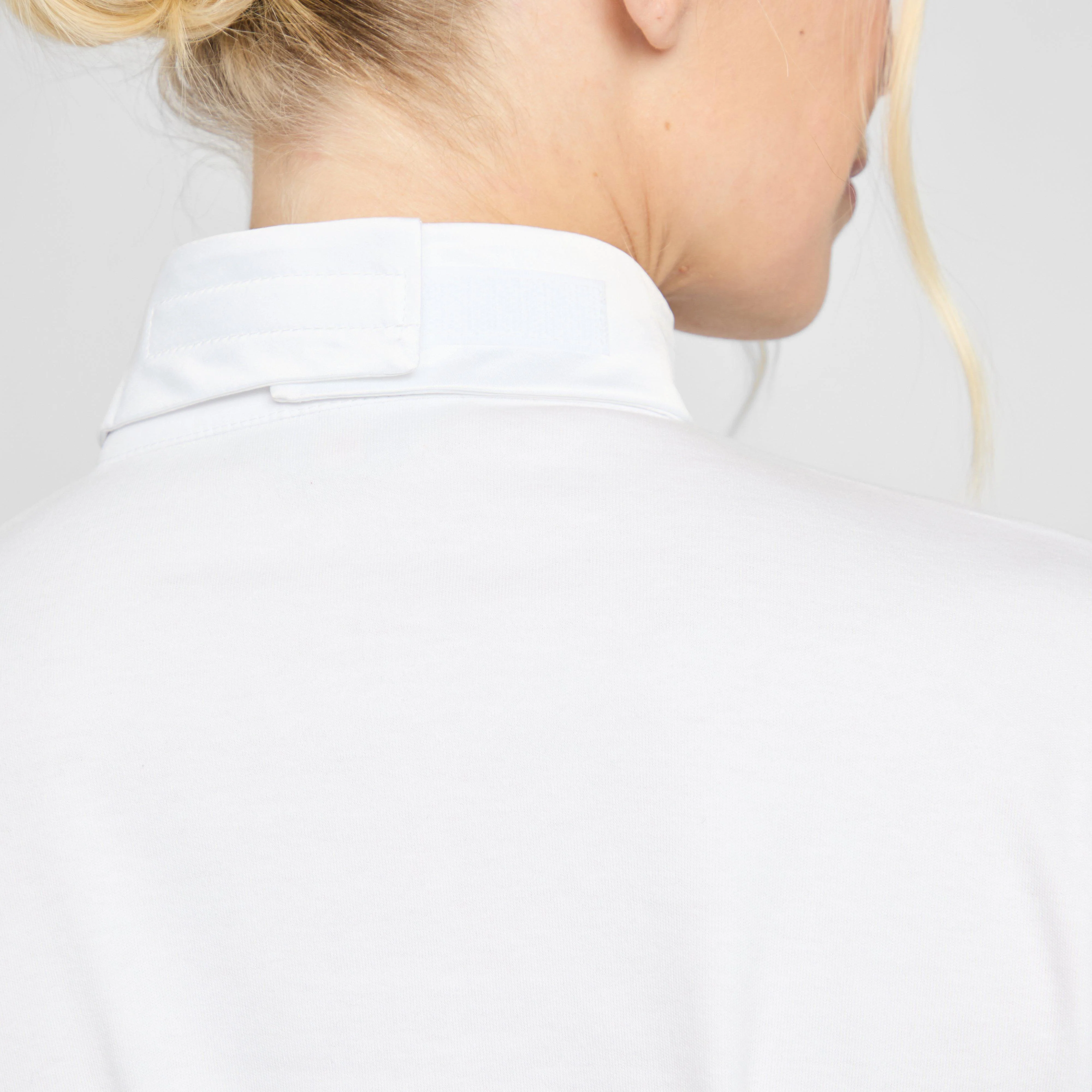 Thea Deluxe Ready Tied Stock White - Image 2