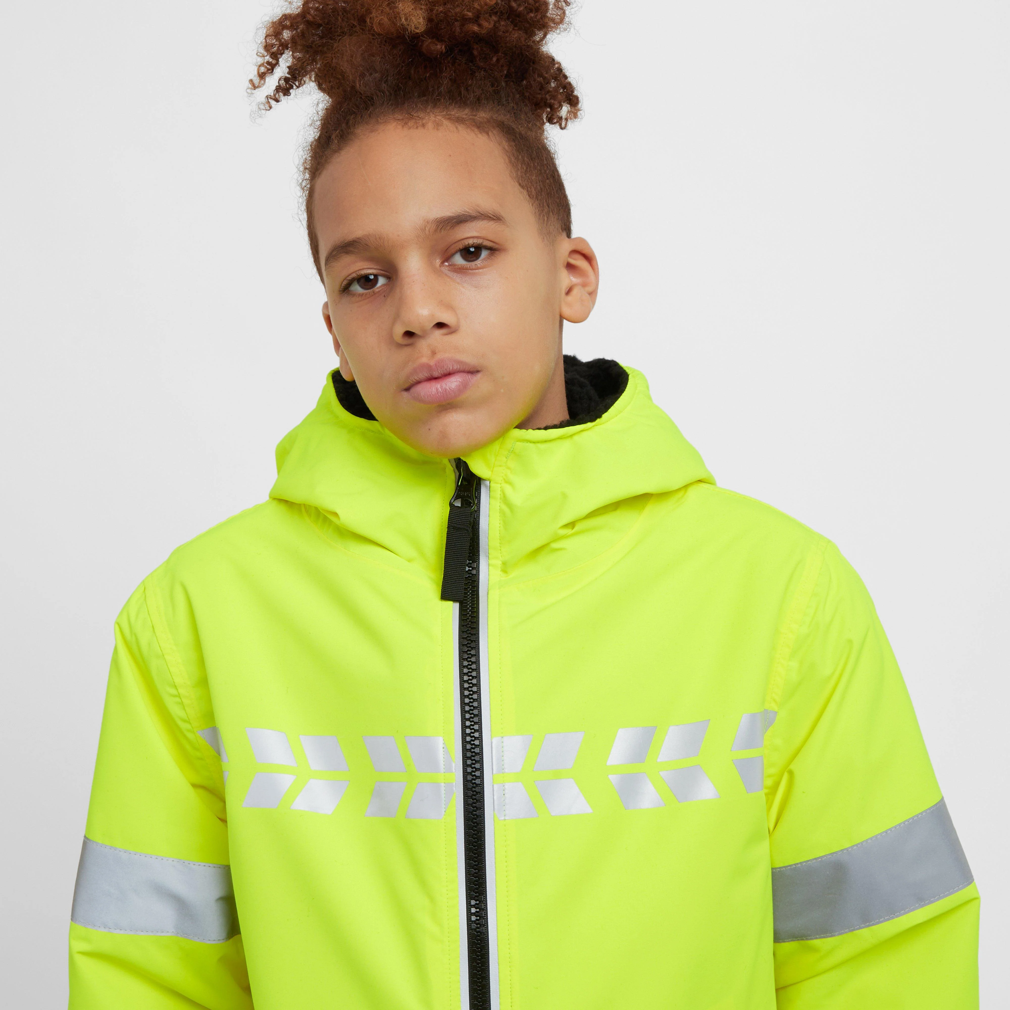 Kids All Weather Robe Yellow - Image 4