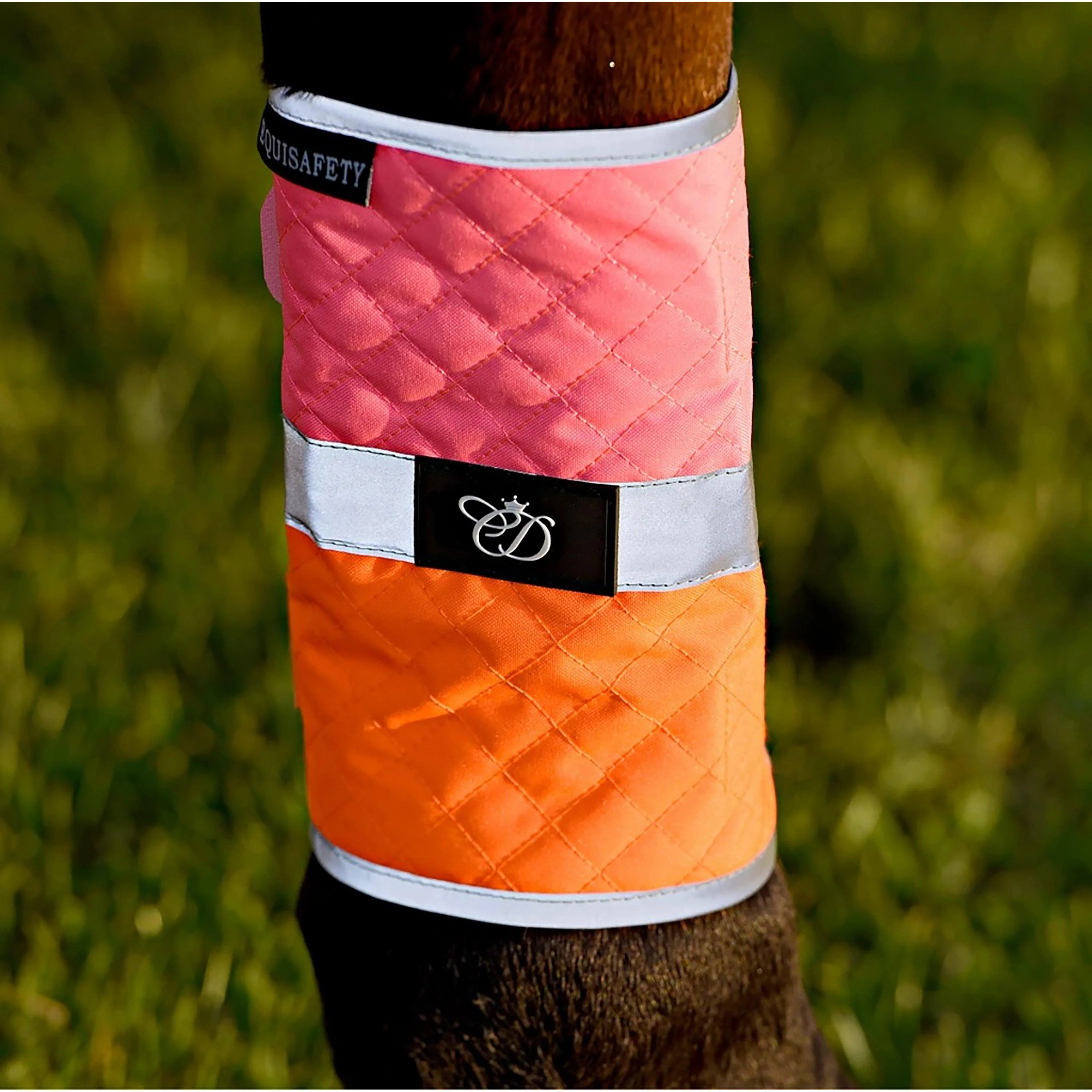 Charlotte Dujardin Multi-Coloured Horse Boots Pink/Orange - Image 4