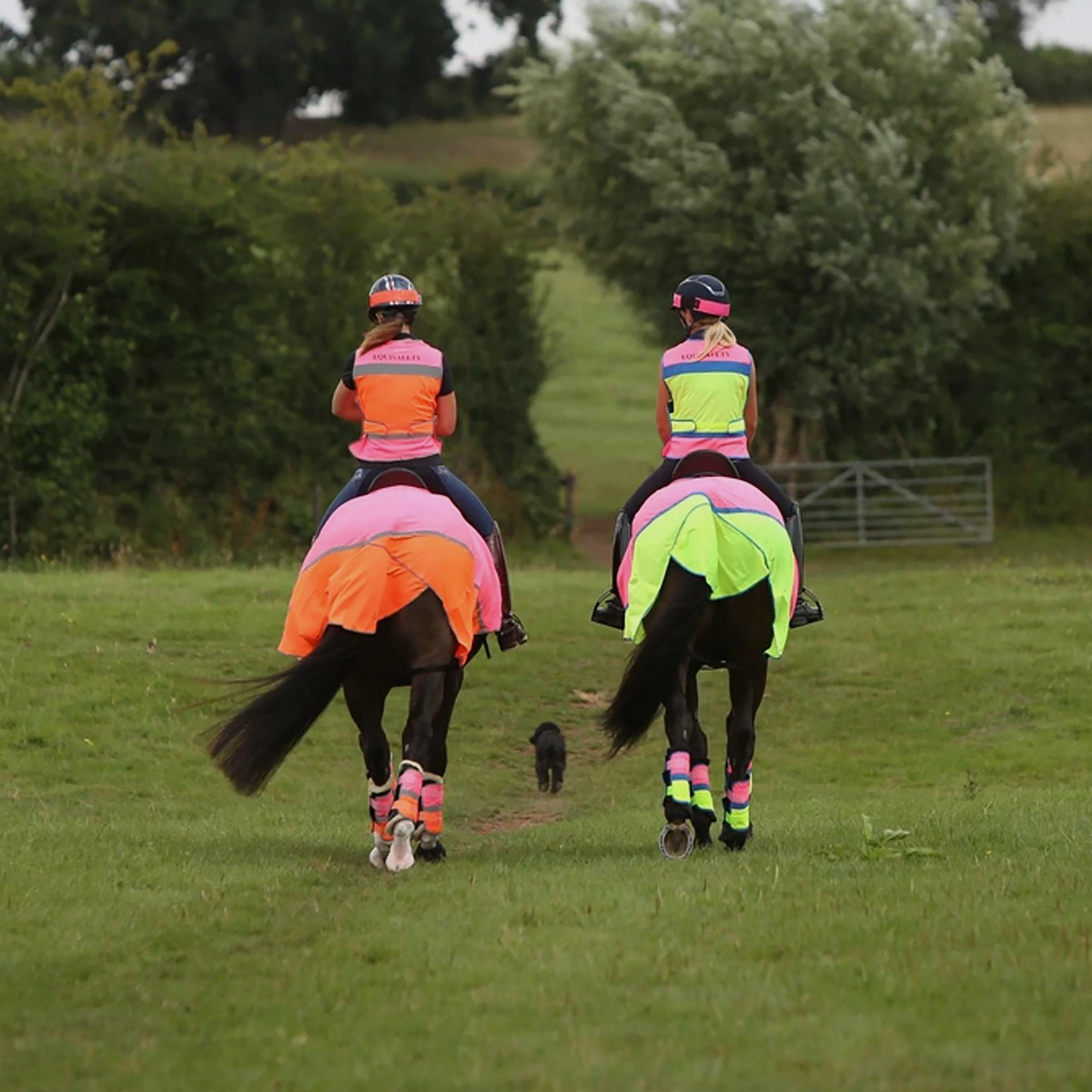 Charlotte Dujardin Multi-Coloured Waistcoat Pink/Orange - Image 5