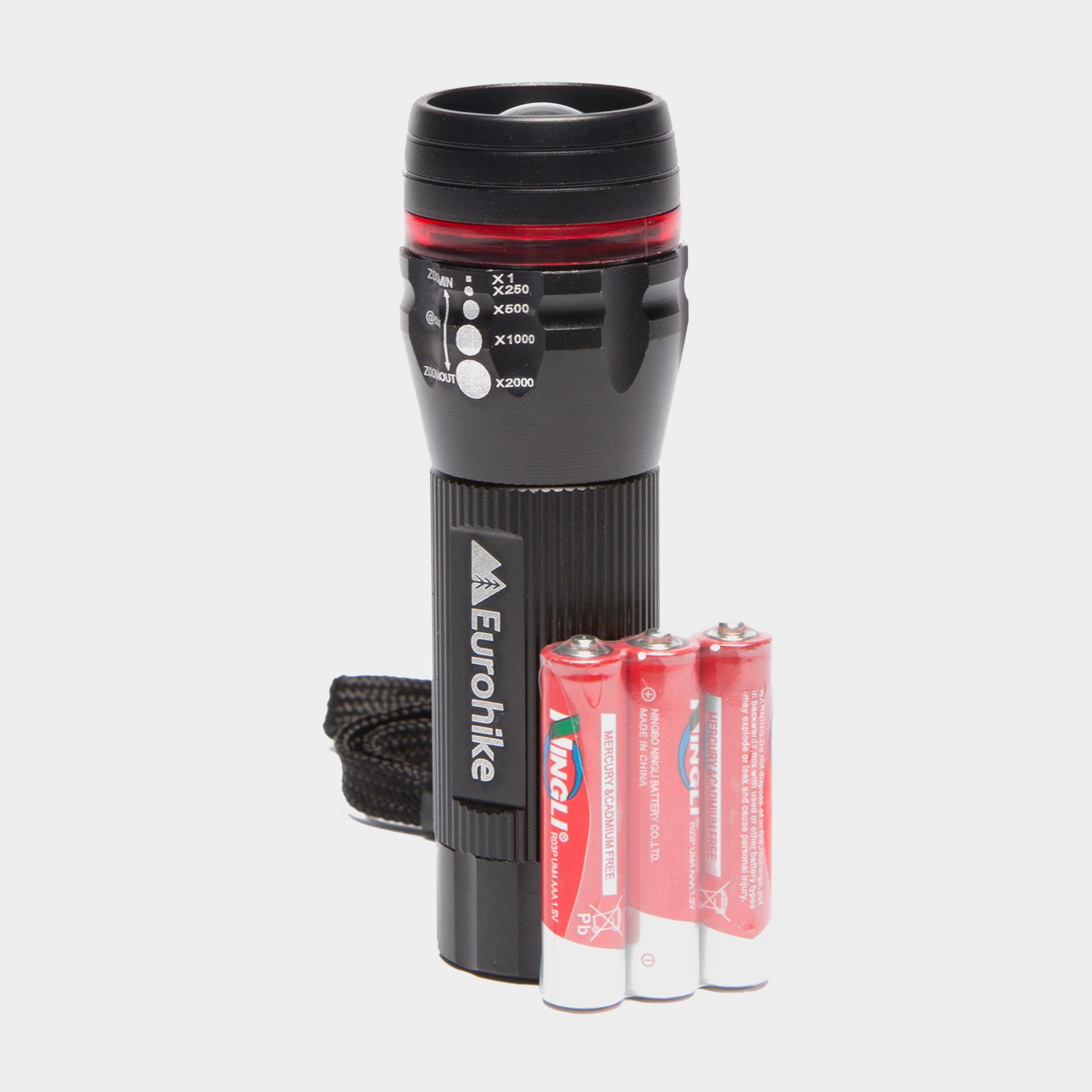 1W Aluminium Focus Torch Black - Image 3