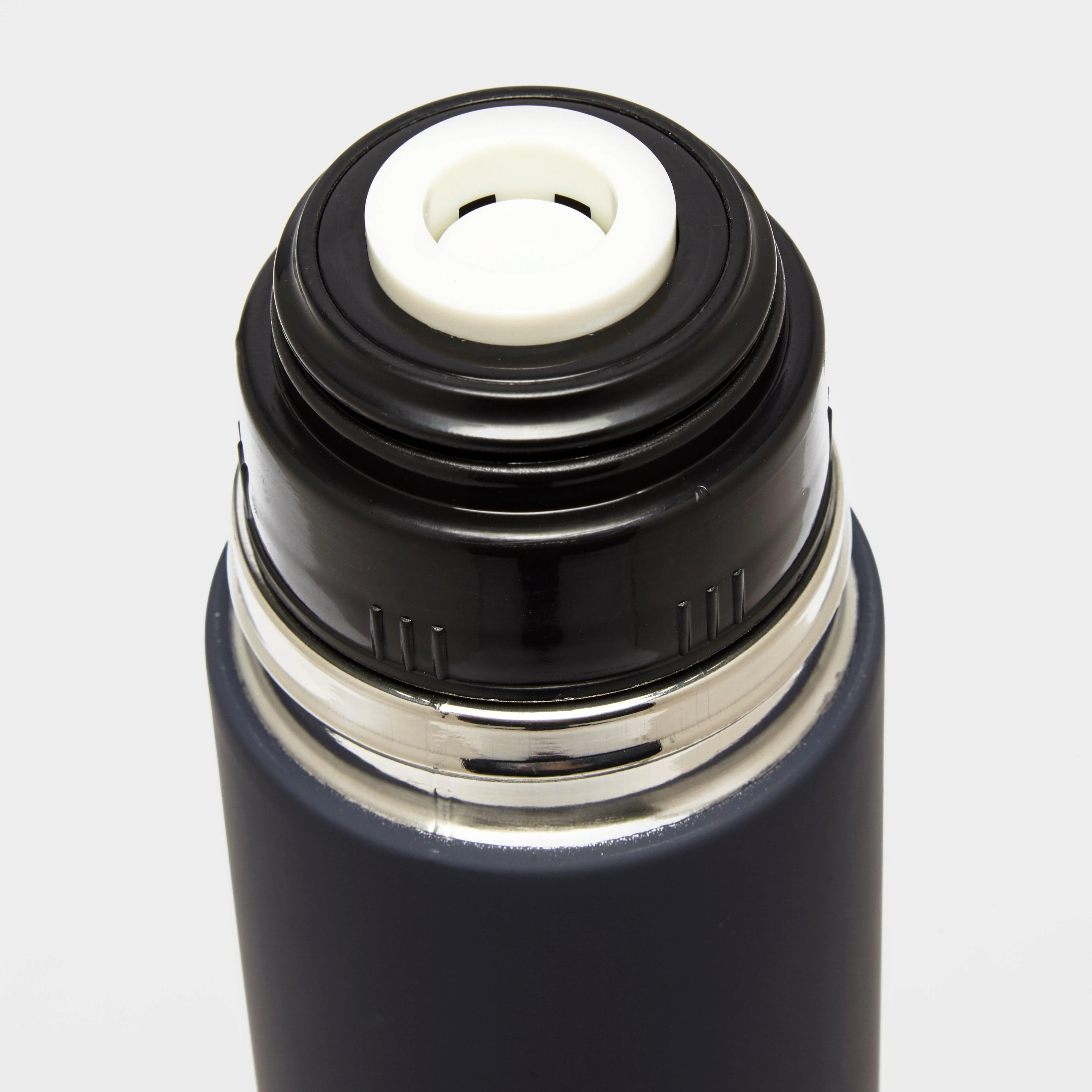 Rubberised Flask Black 0.75L - Image 2