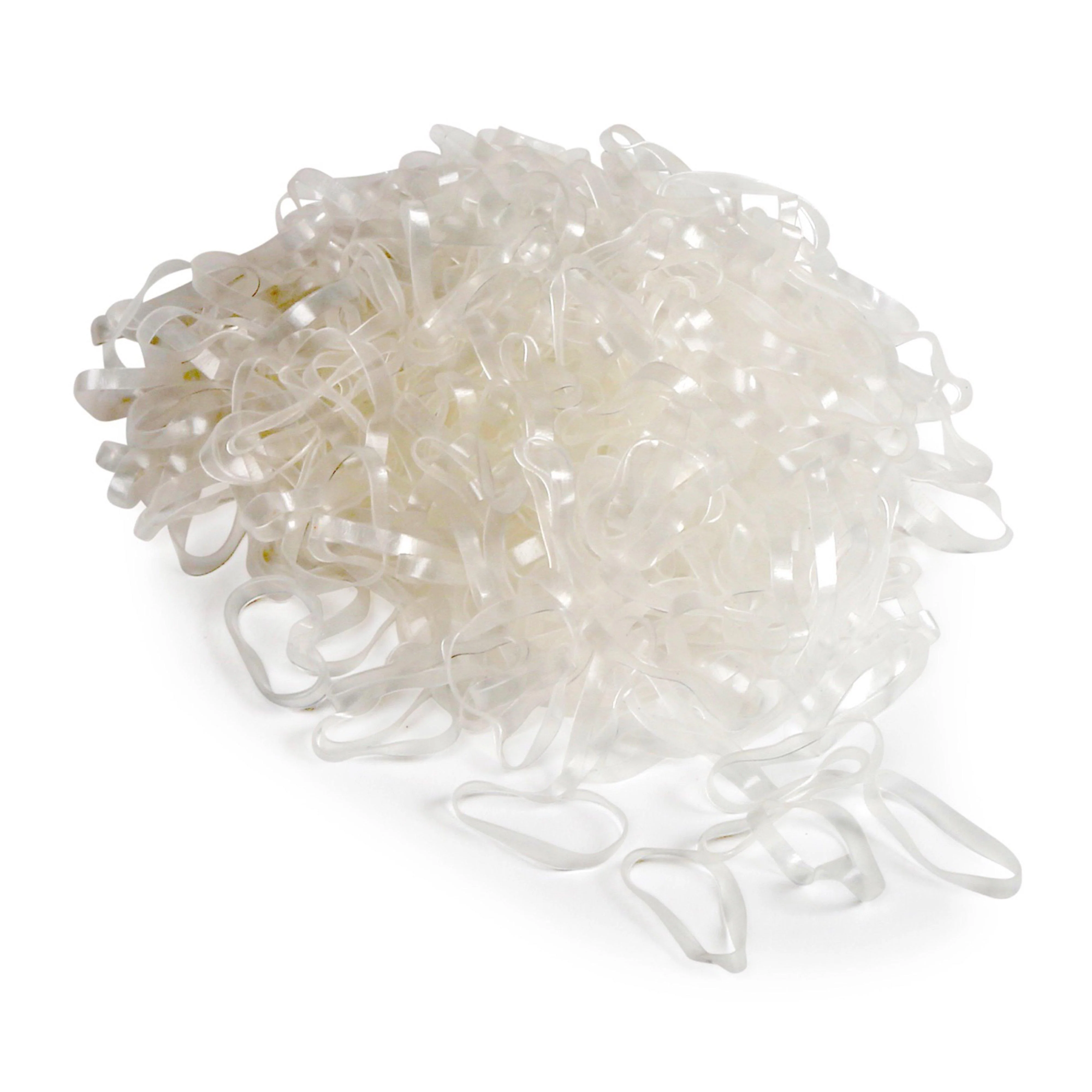 Silicone Plaiting Bands Clear - Image 3