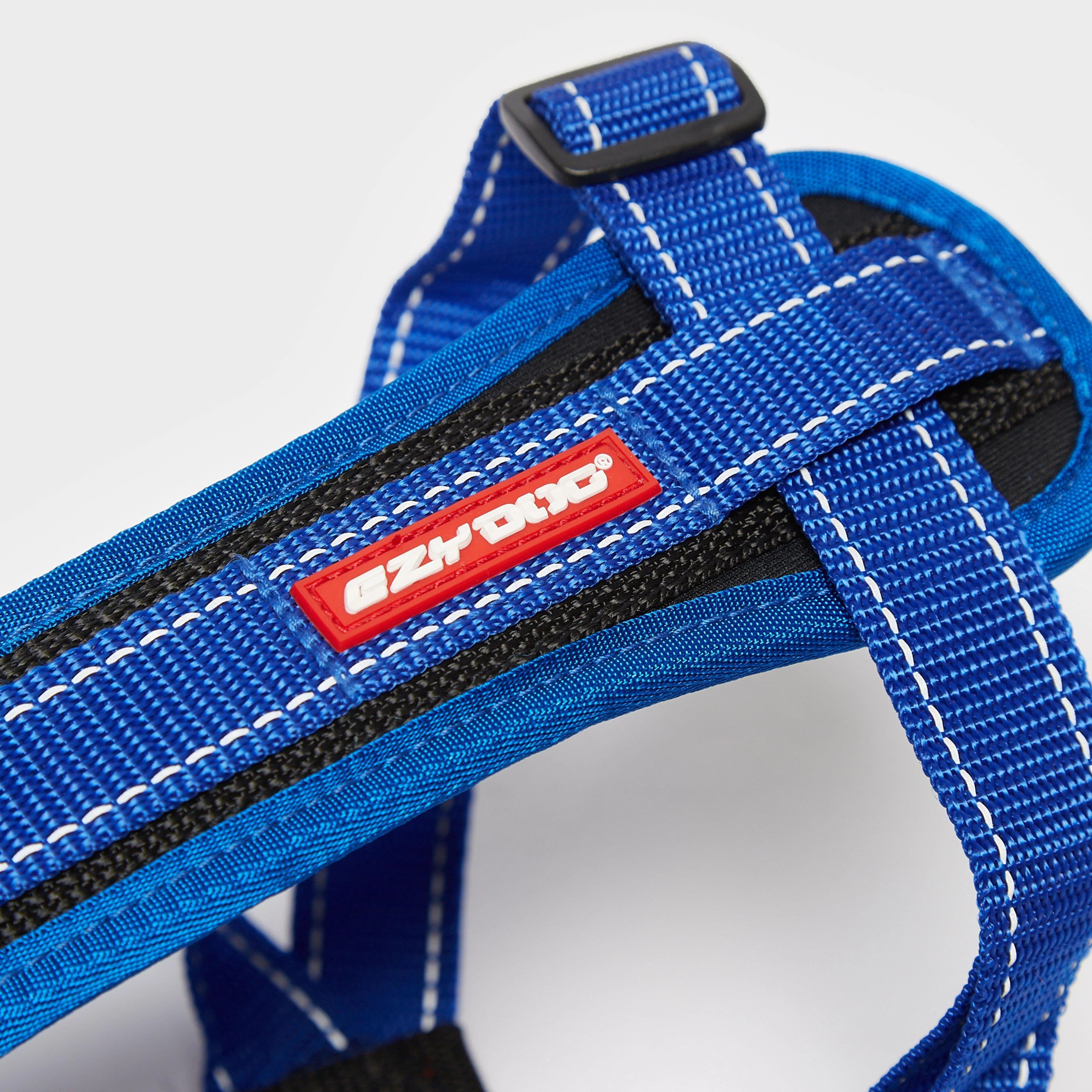 Chest Plate Dog Harness Blue Medium - Image 3