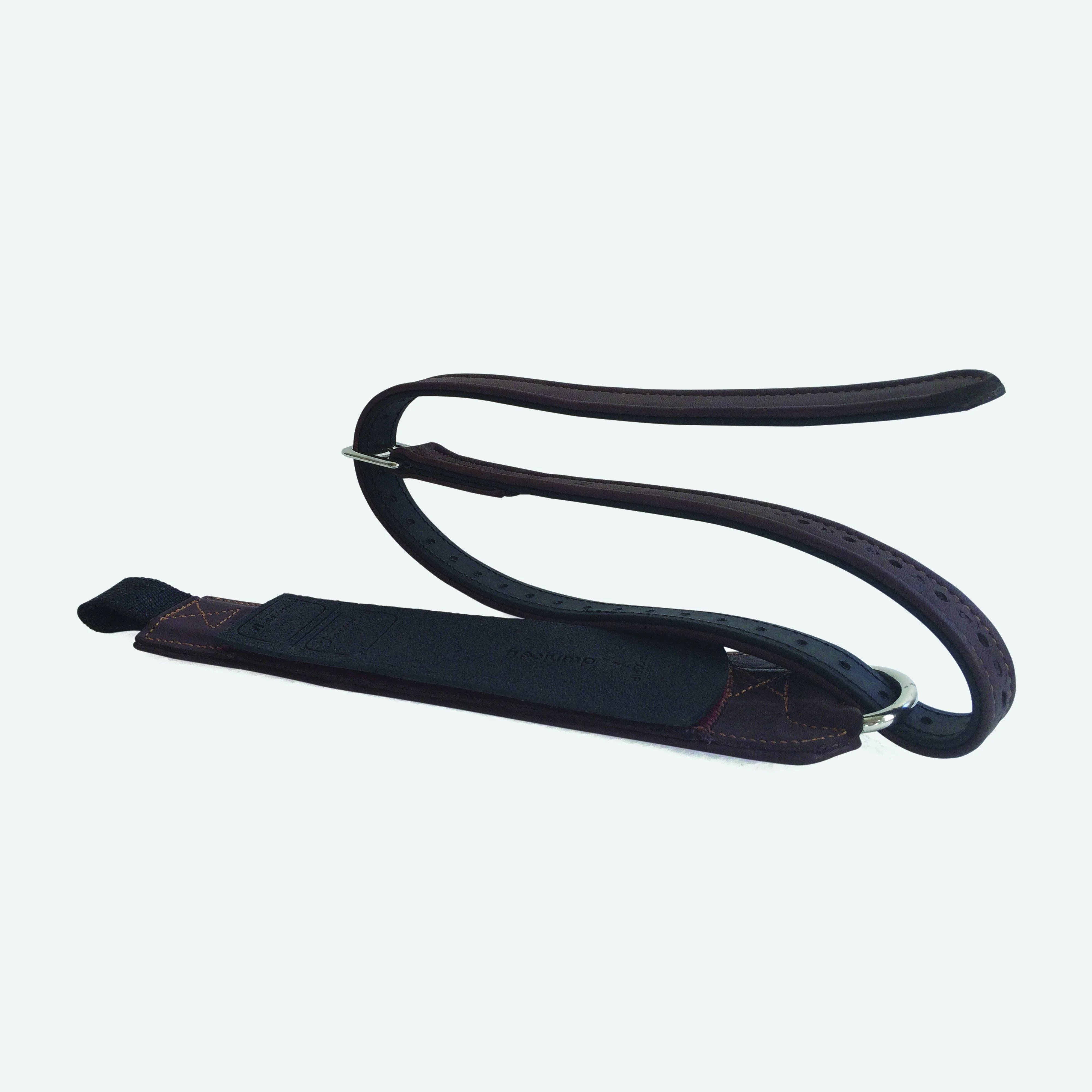 Pro Grip Stirrup Leathers Brown - Image 3