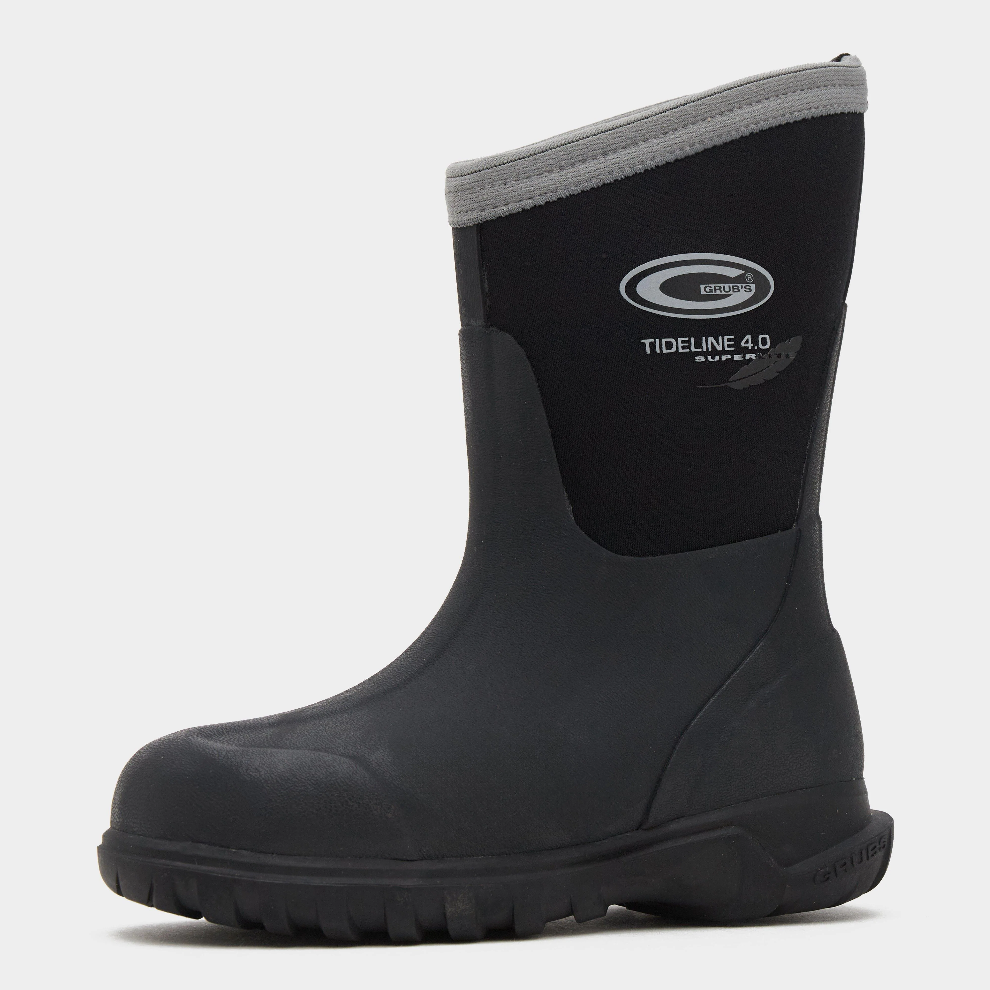 Kids Tideline Boots Black/Charcoal - Image 15